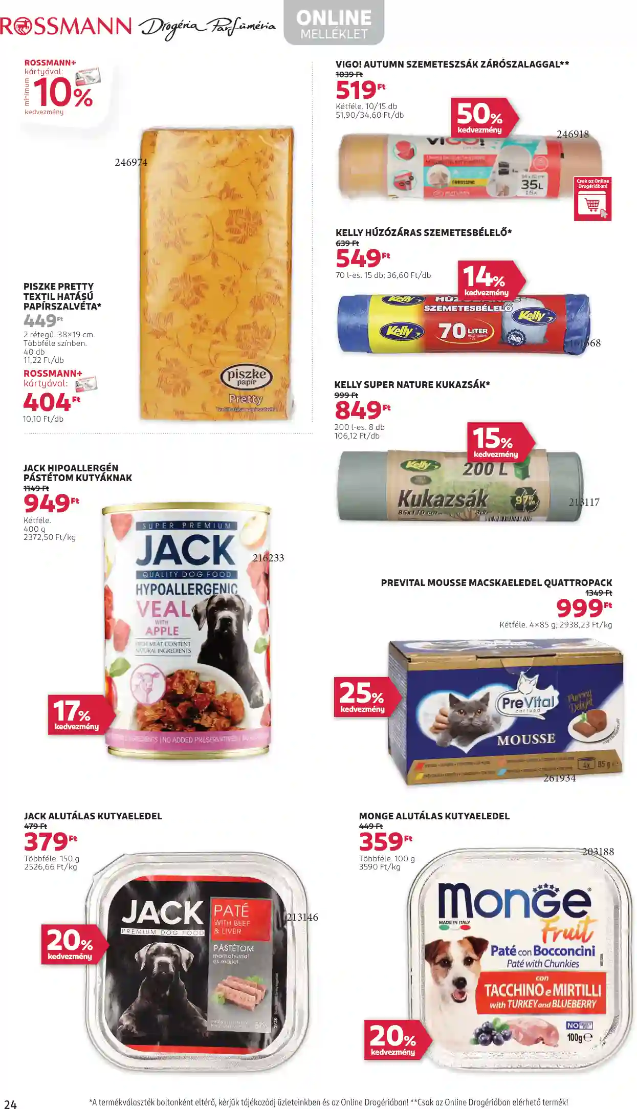 Rossmann akciós újság 39. hét (19 oldal)