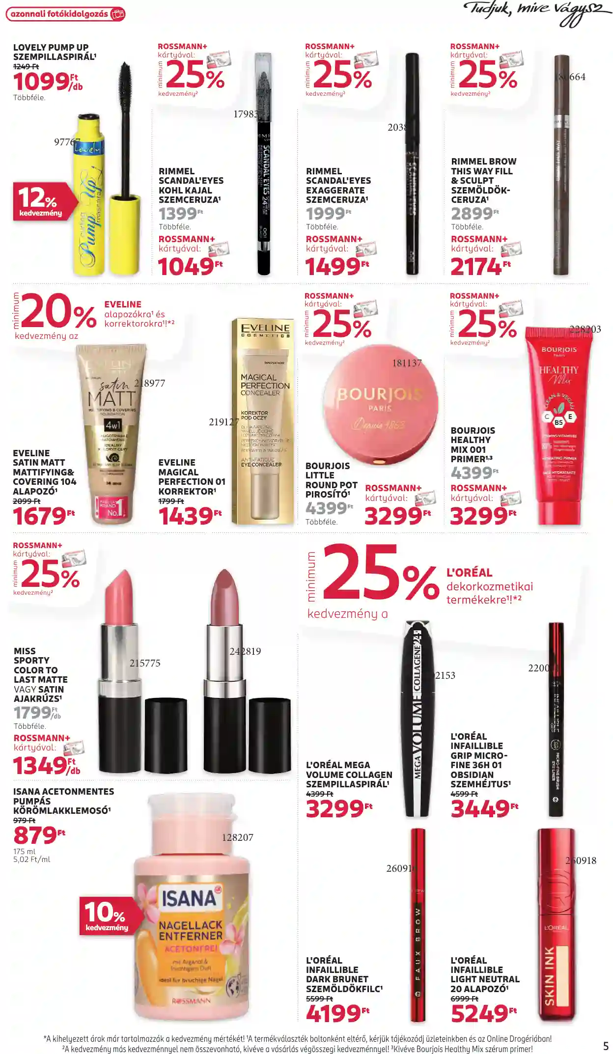Rossmann akciós újság 39. hét (28 oldal)