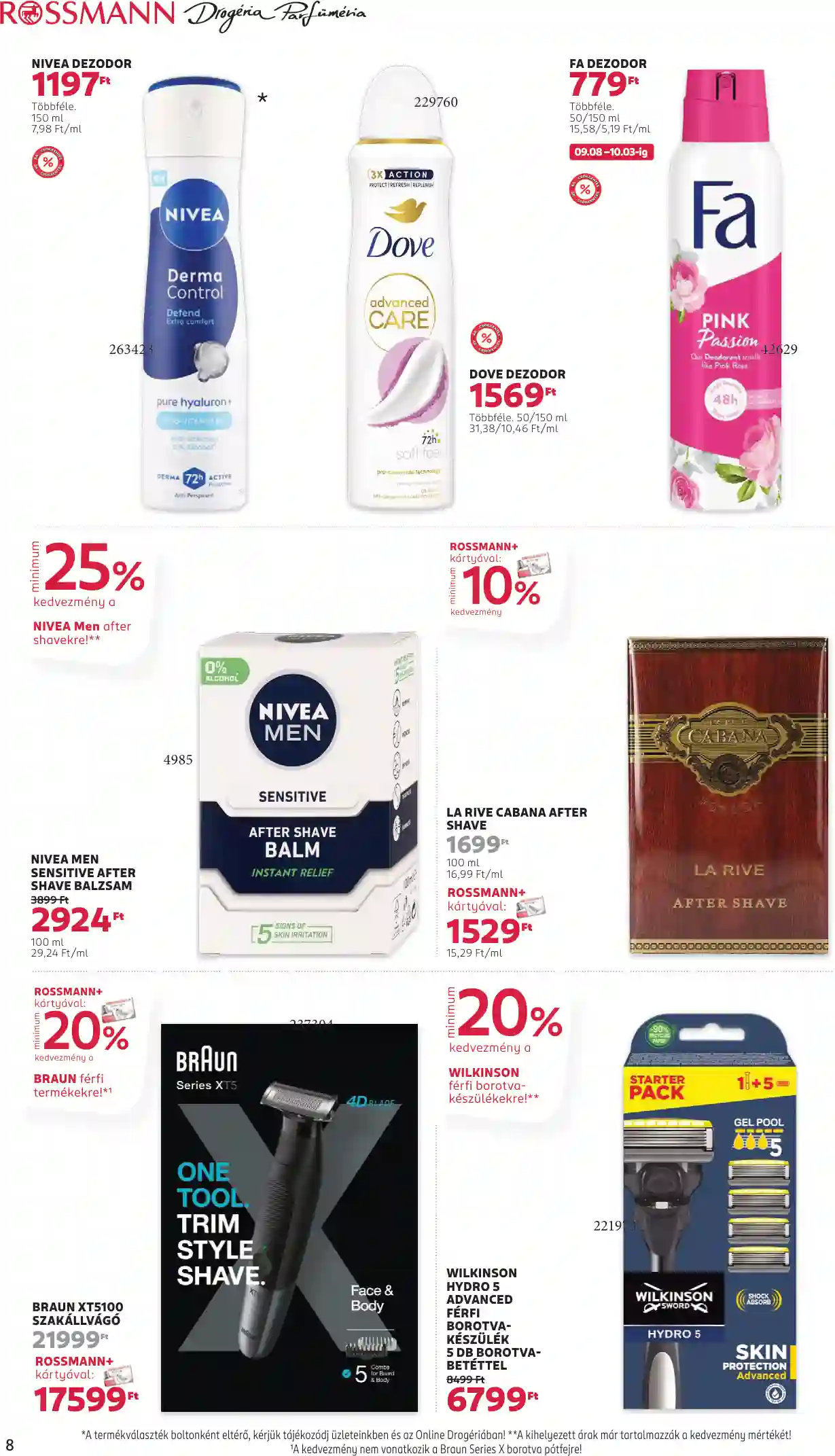 Rossmann akciós újság 39. hét (31 oldal)