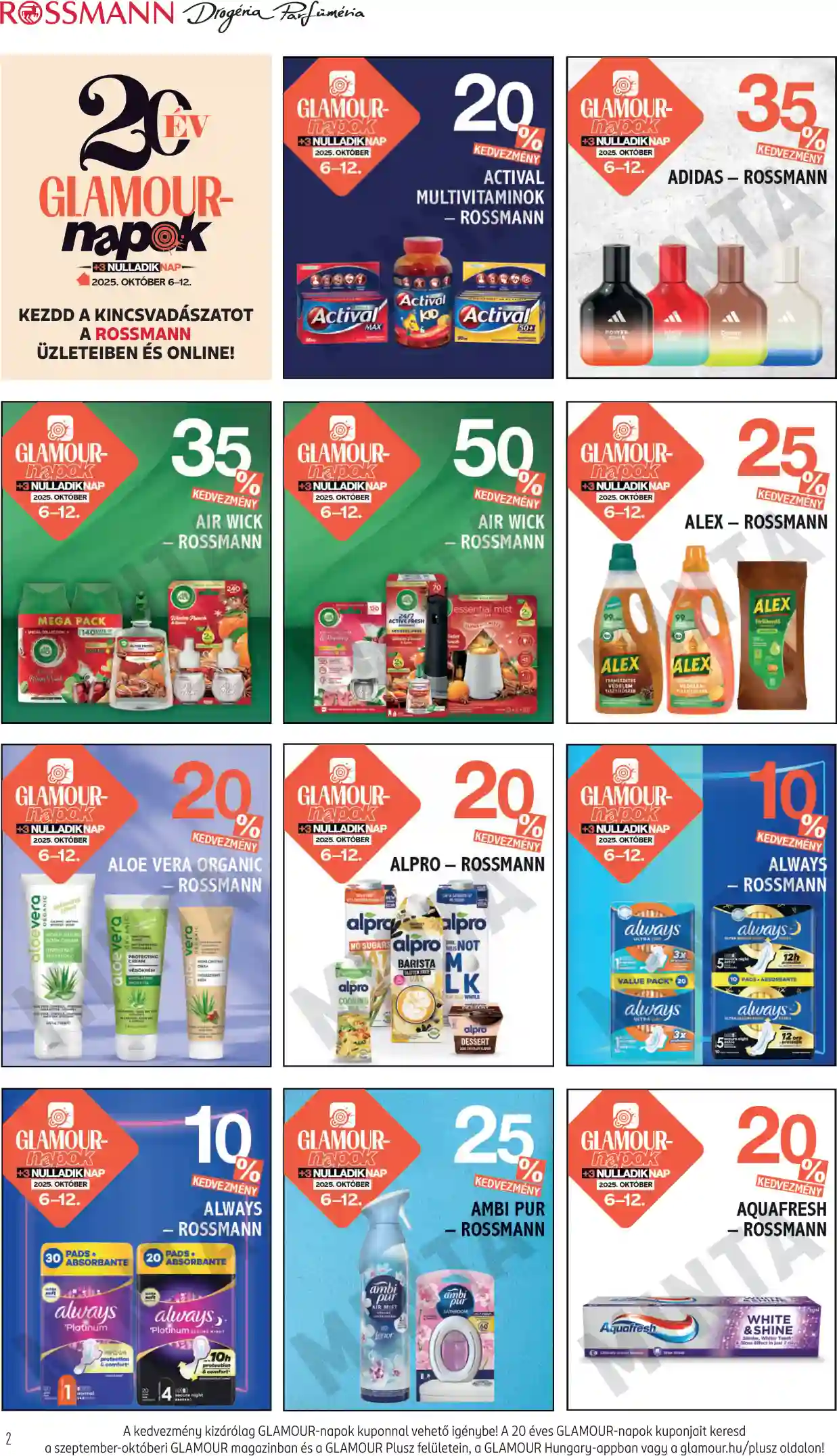 Rossmann akciós újság 41. hét (2 oldal)