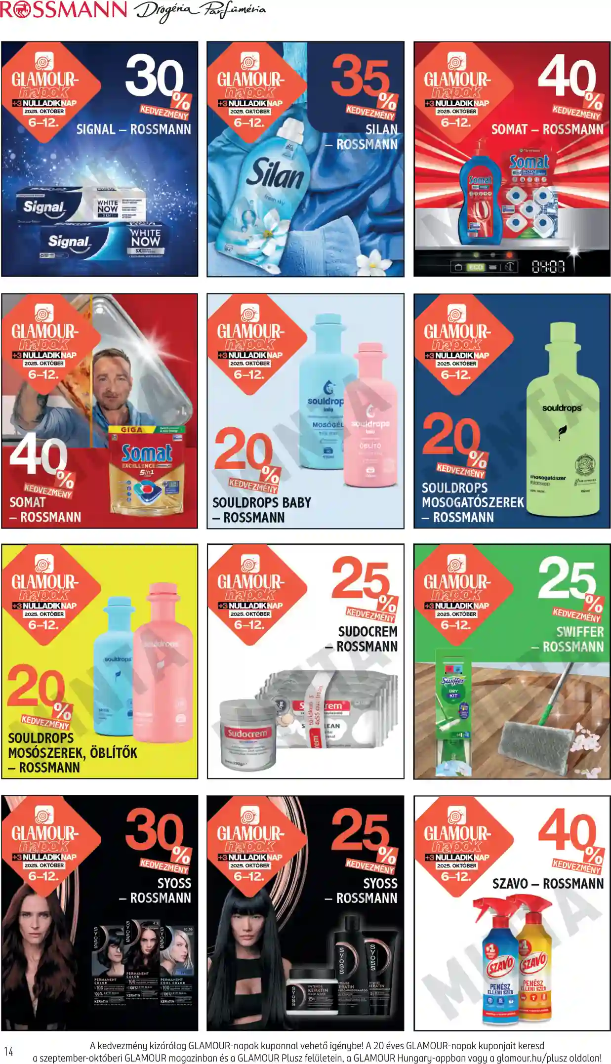 Rossmann akciós újság 41. hét (6 oldal)