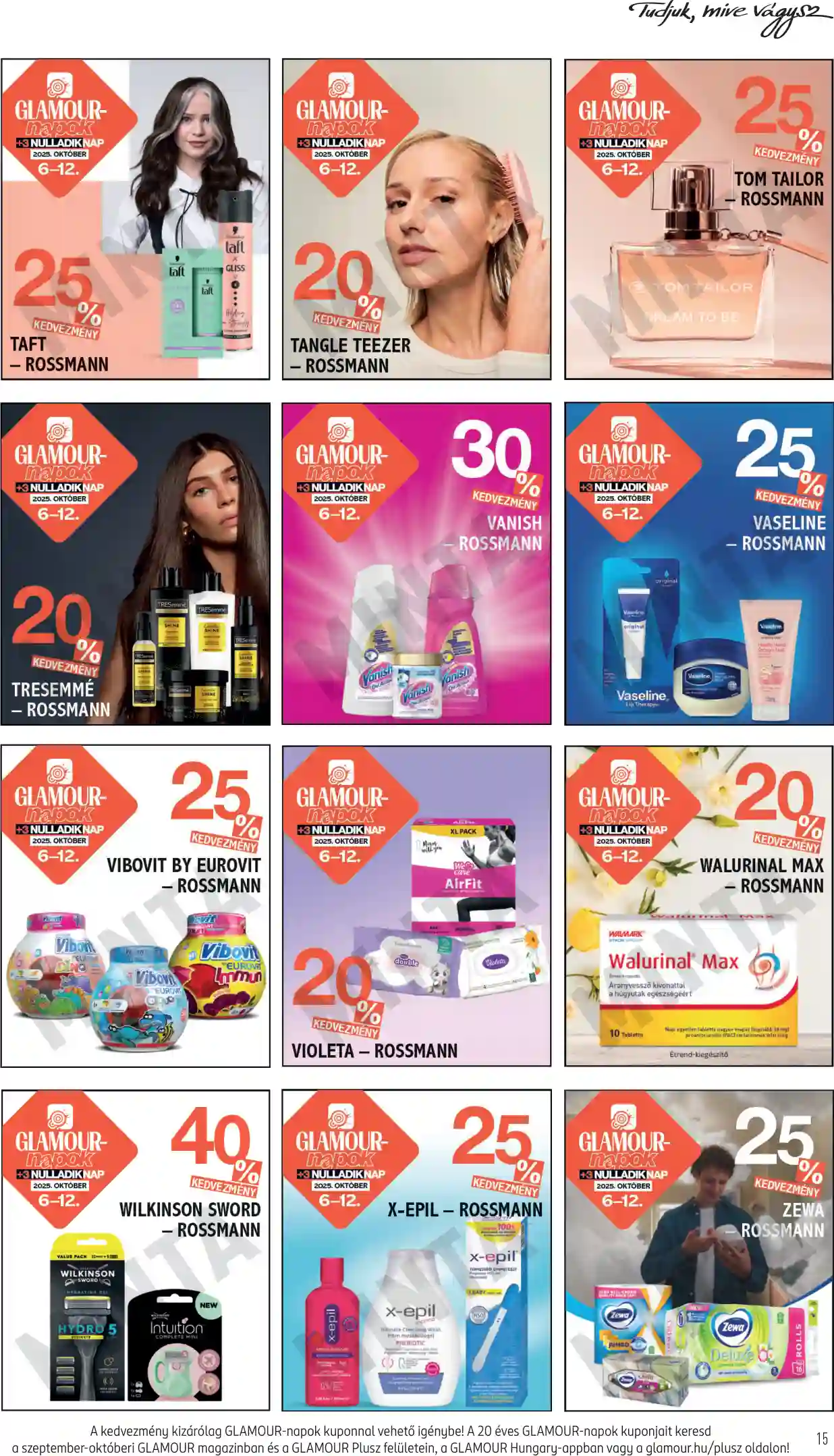 Rossmann akciós újság 41. hét (7 oldal)