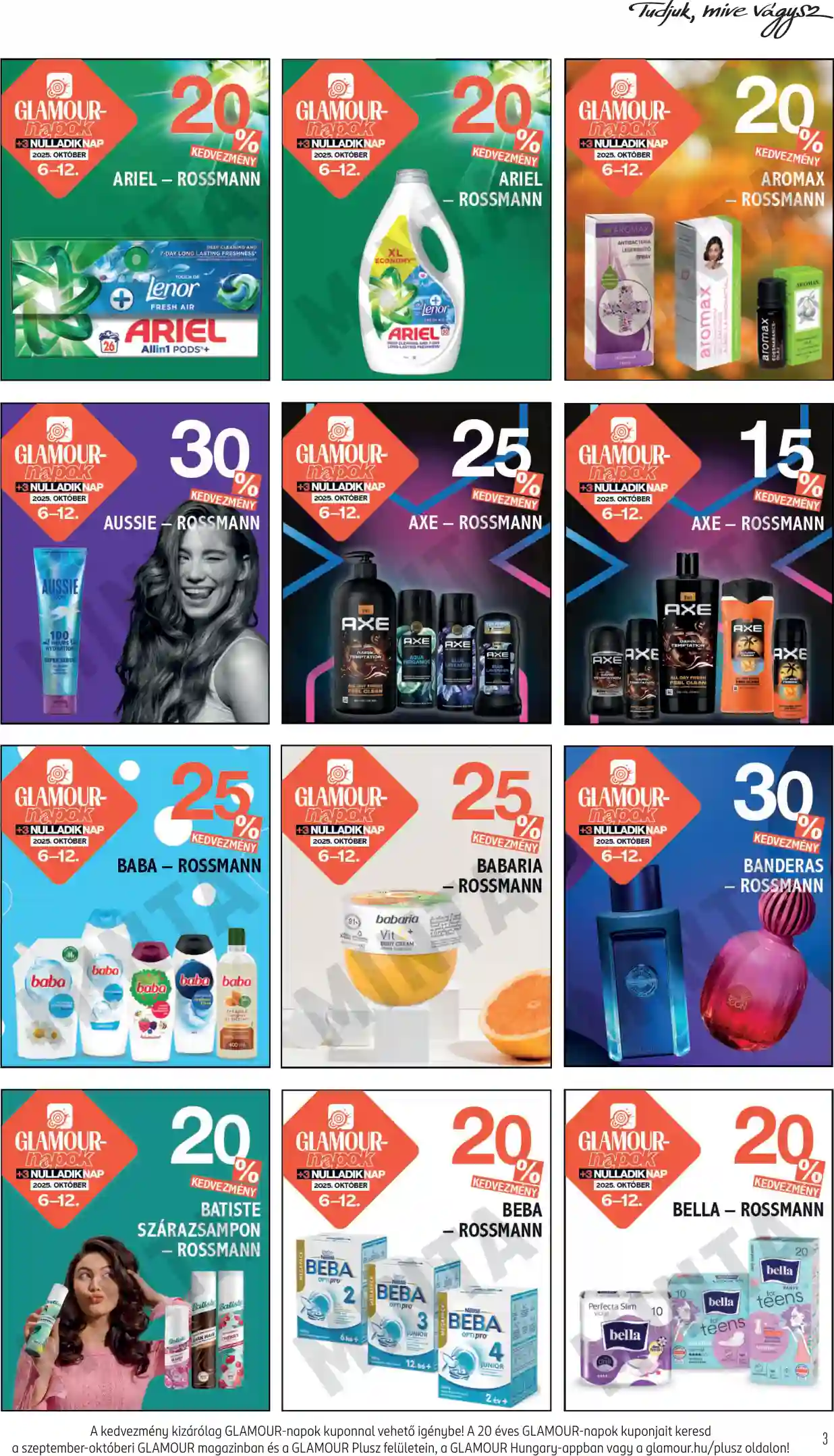 Rossmann akciós újság 41. hét (8 oldal)