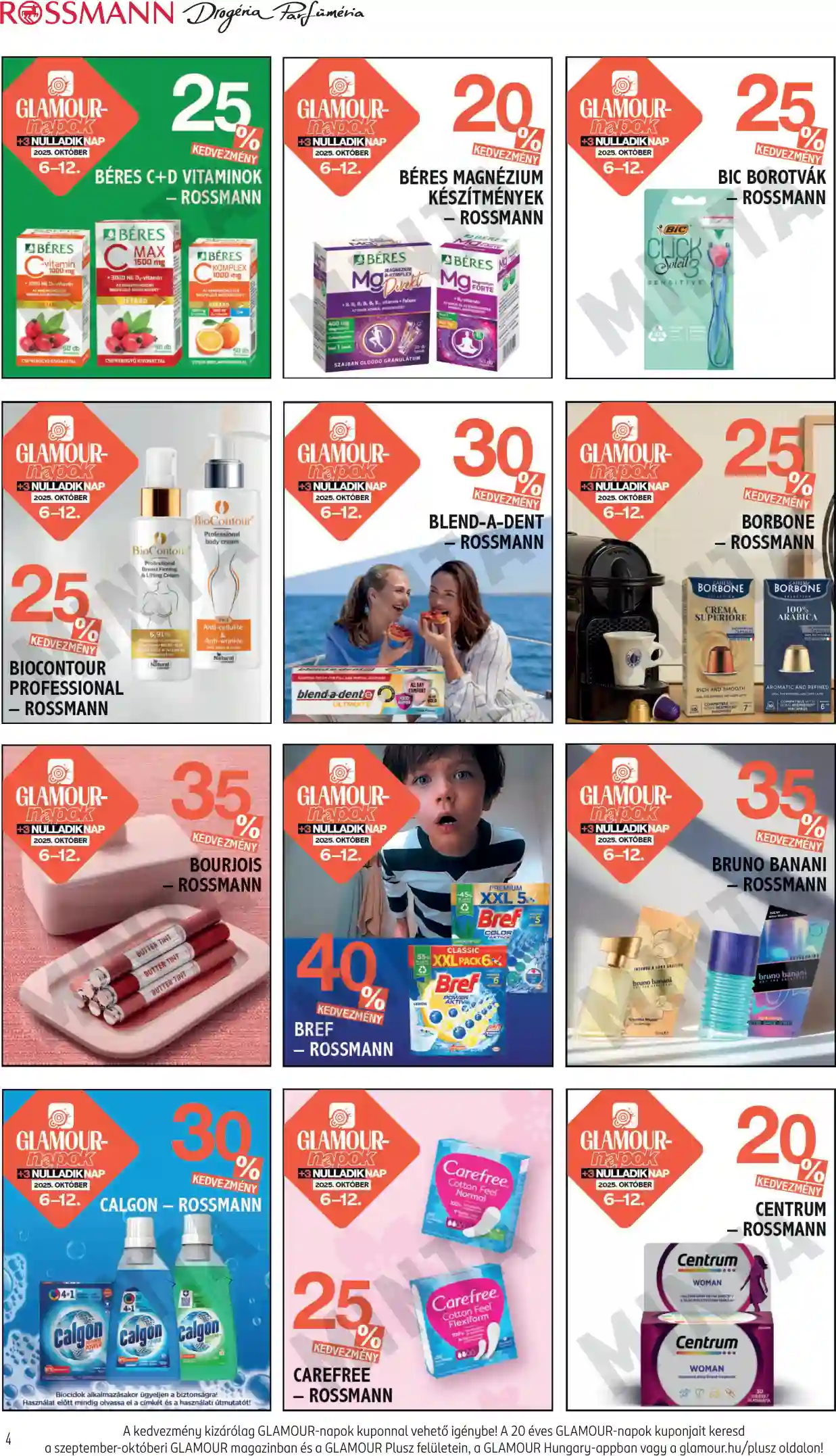 Rossmann akciós újság 41. hét (9 oldal)