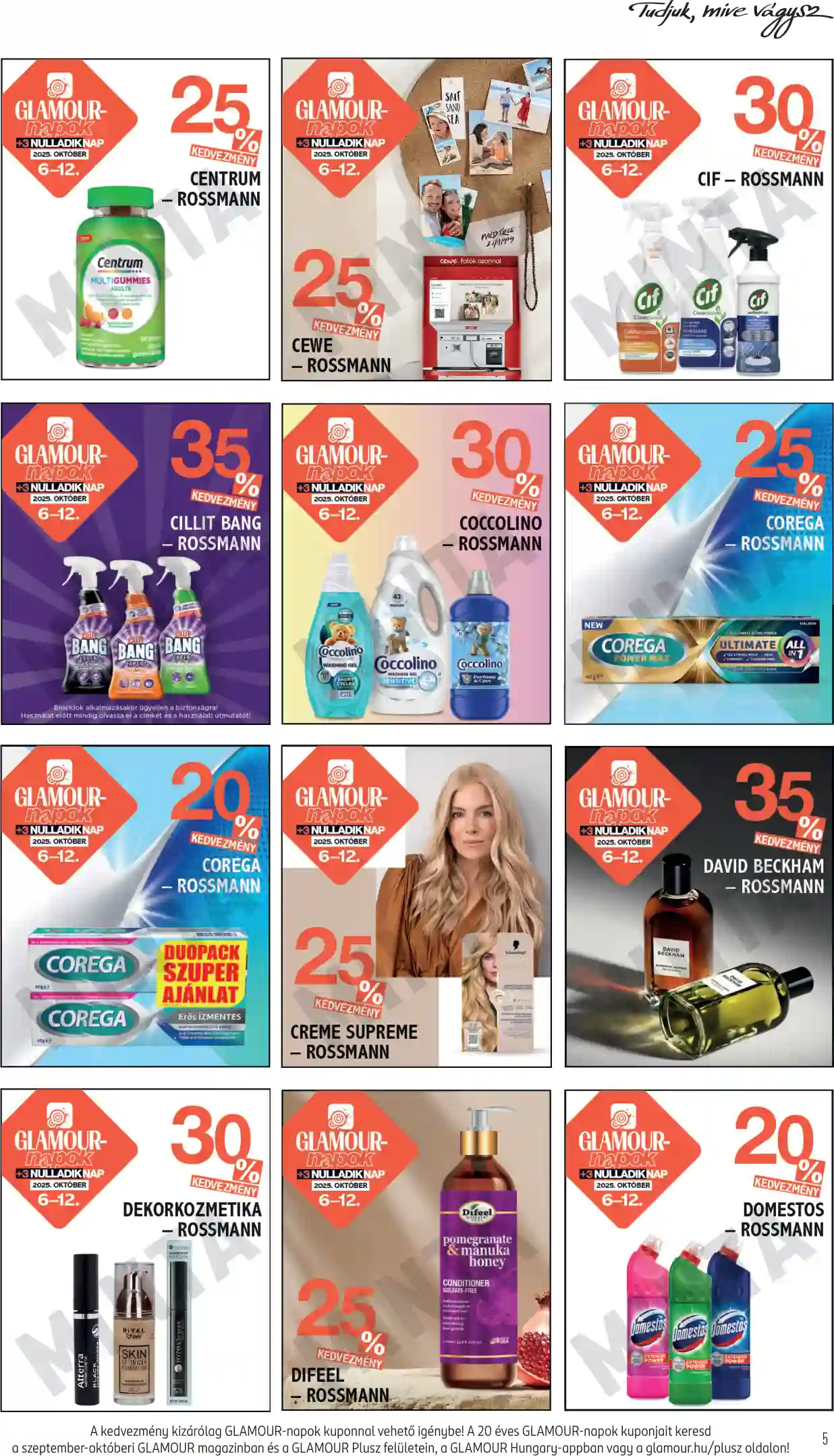 Rossmann akciós újság 41. hét (10 oldal)