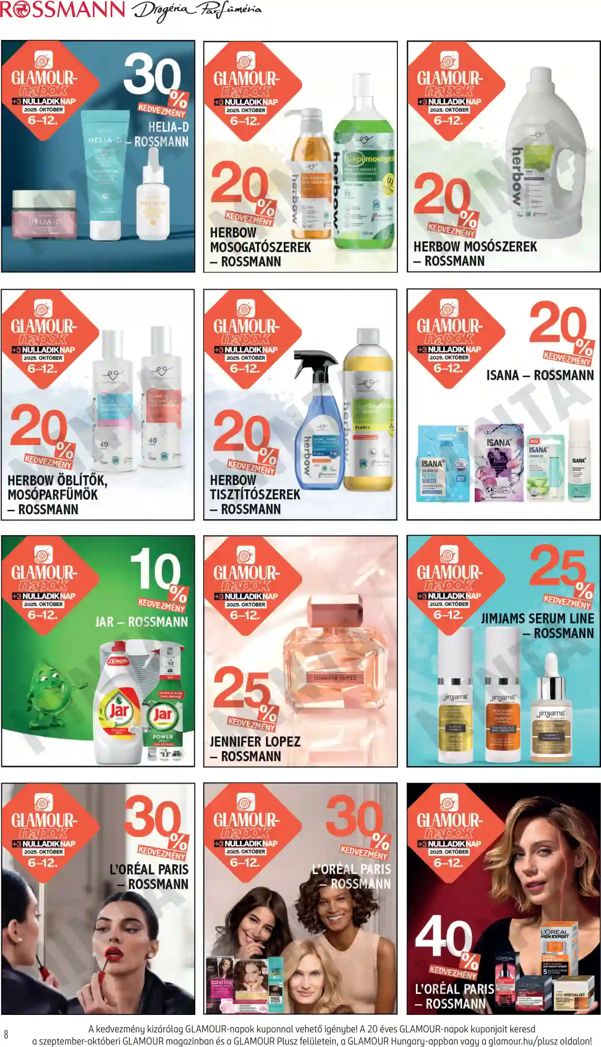 Rossmann akciós újság 41. hét (13 oldal)