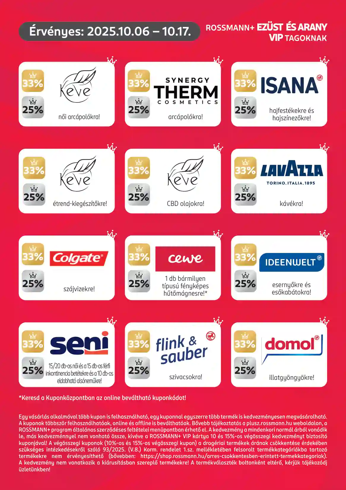 Rossmann akciós újság 41. hét (3 oldal)