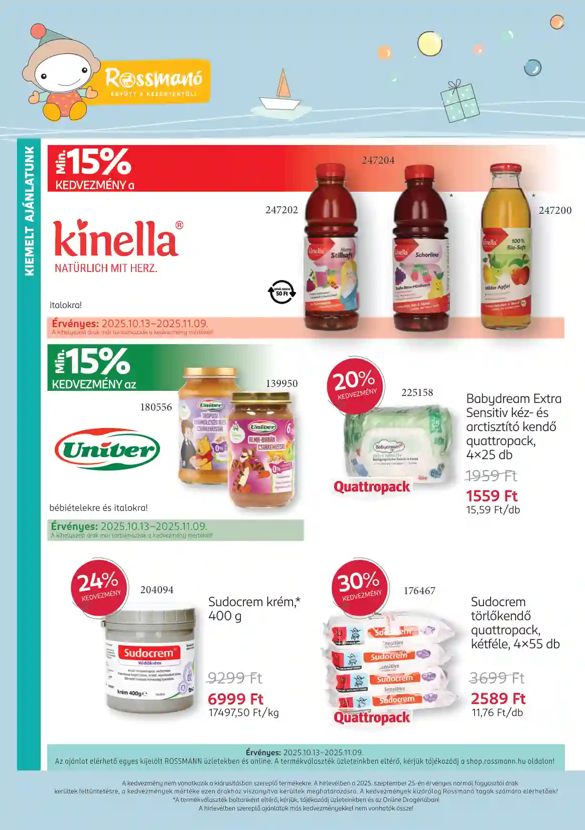 Rossmann akciós újság 42. hét (2 oldal)