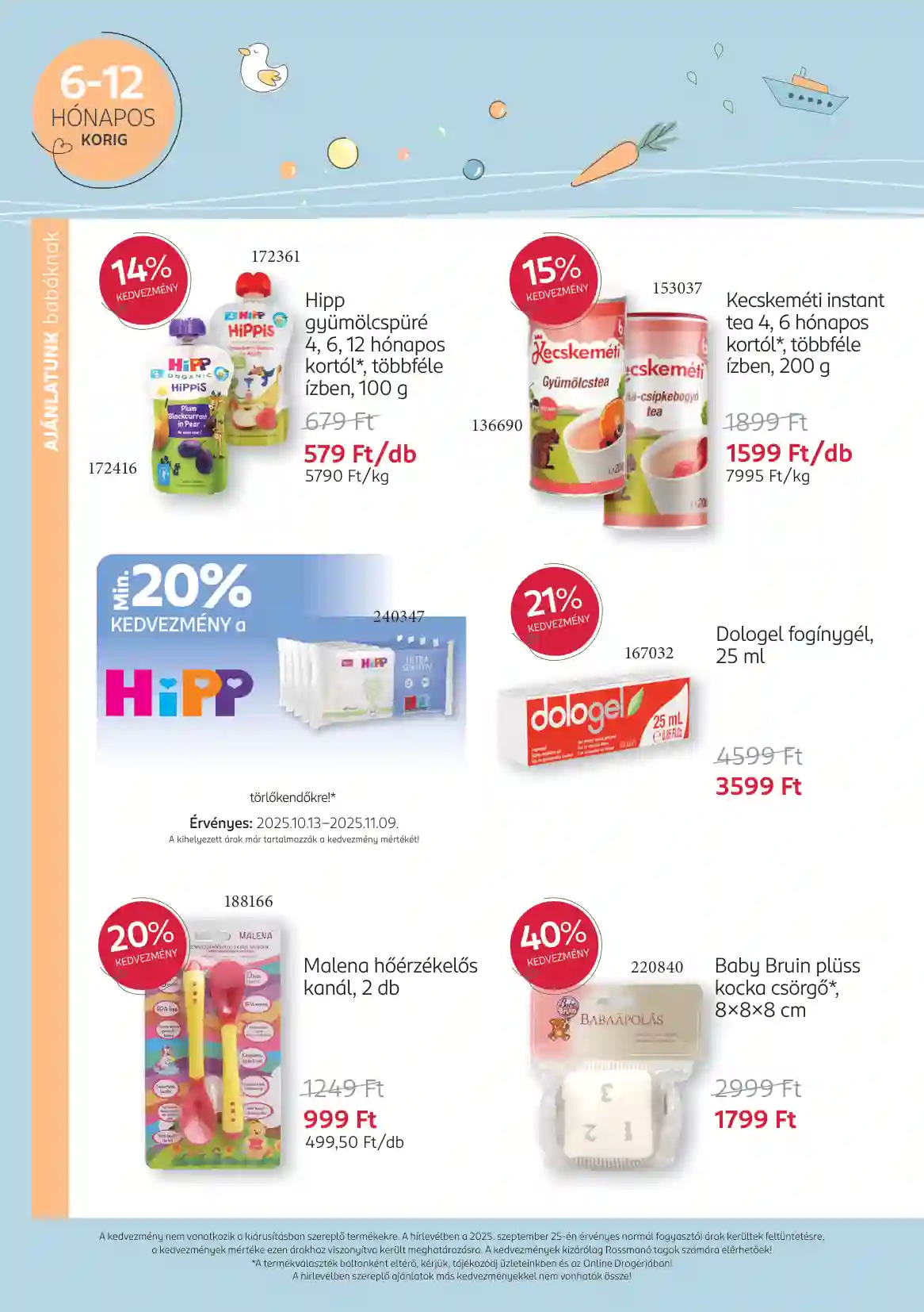 Rossmann akciós újság 42. hét (10 oldal)