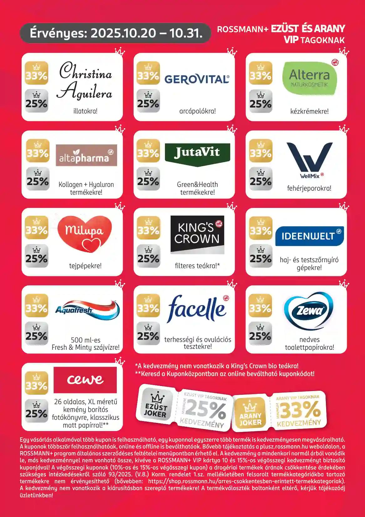 Rossmann akciós újság 43. hét (3 oldal)