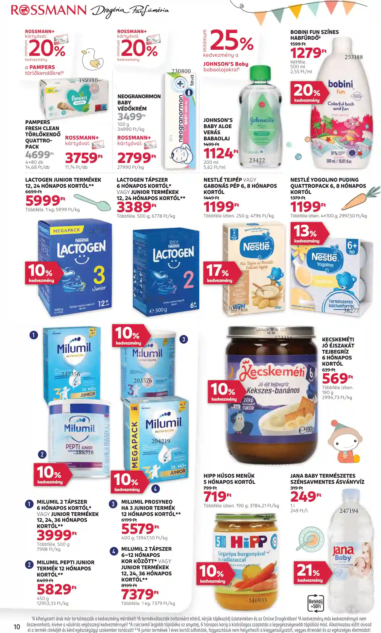 Rossmann akciós újság 43. hét (4 oldal)