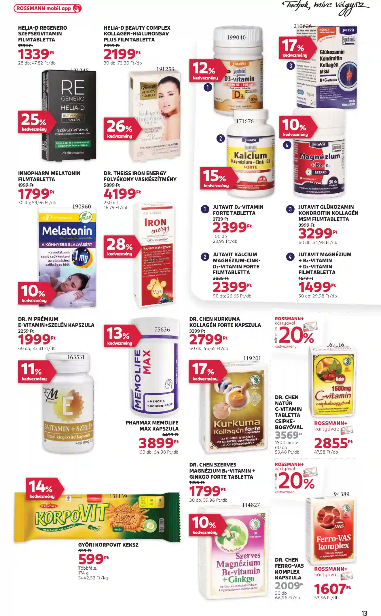 Rossmann akciós újság 43. hét (7 oldal)