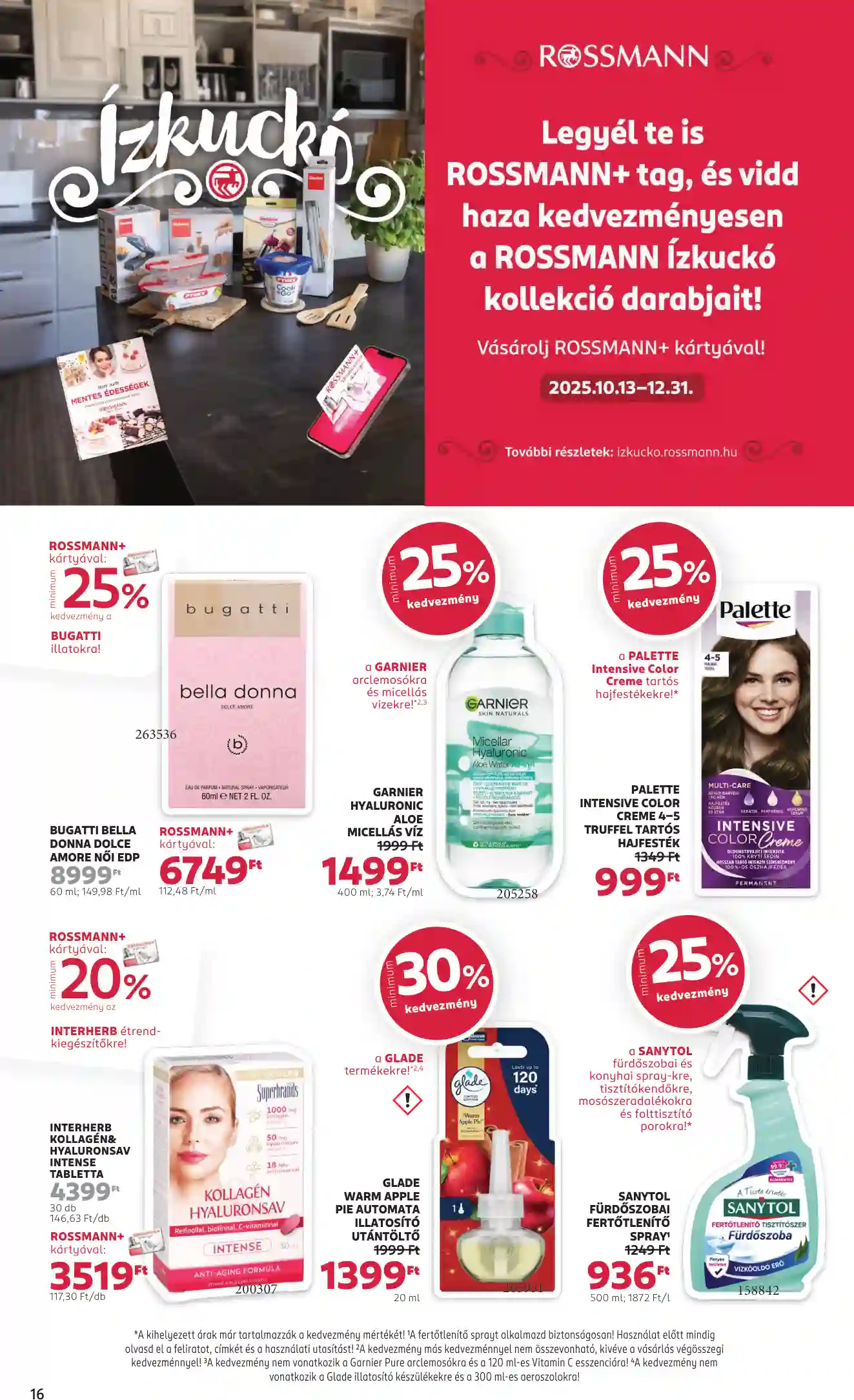 Rossmann akciós újság 43. hét (10 oldal)