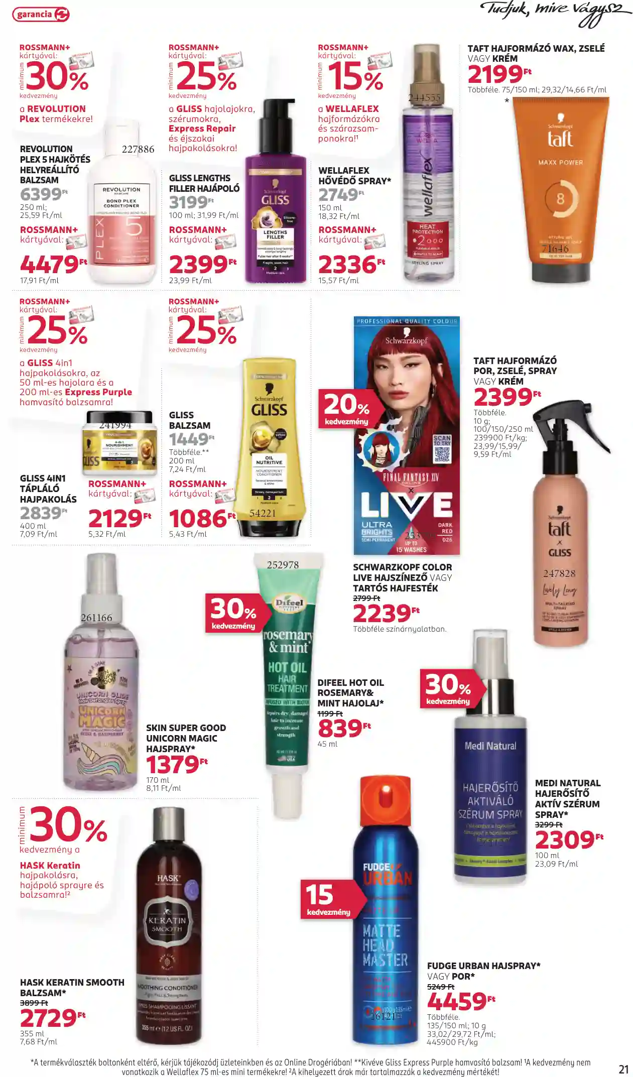 Rossmann akciós újság 43. hét (16 oldal)