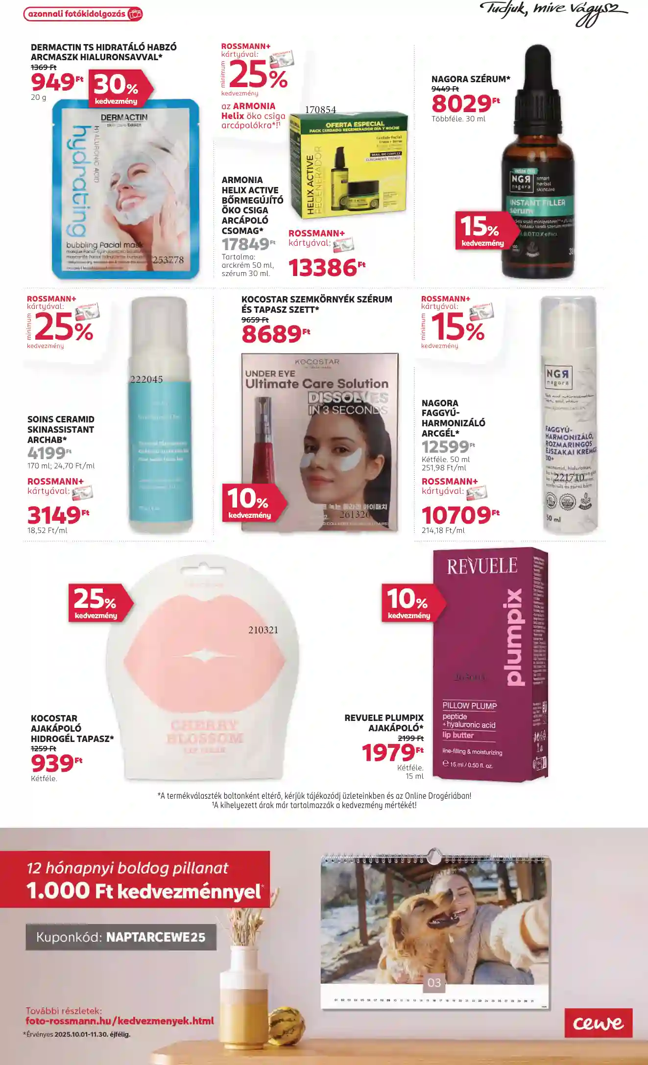 Rossmann akciós újság 43. hét (18 oldal)