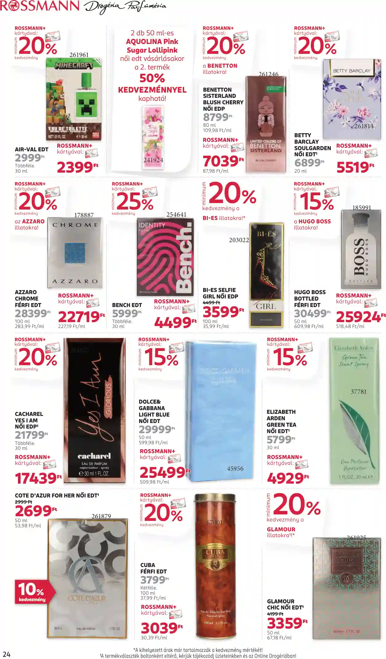 Rossmann akciós újság 43. hét (19 oldal)