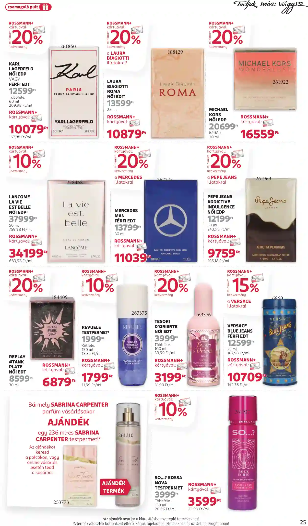 Rossmann akciós újság 43. hét (20 oldal)