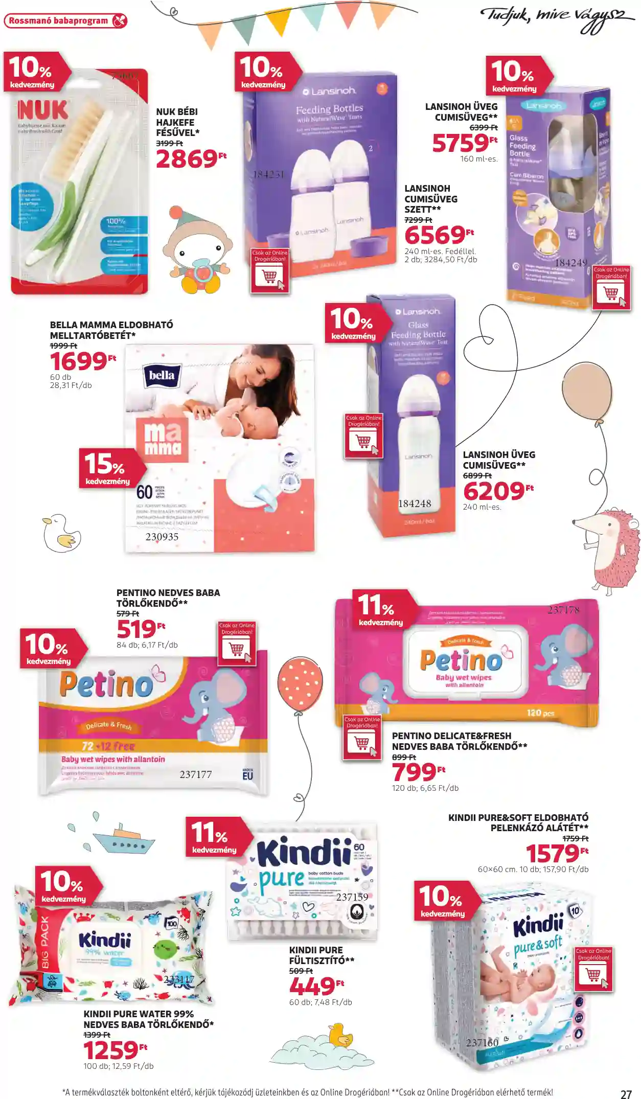 Rossmann akciós újság 43. hét (22 oldal)
