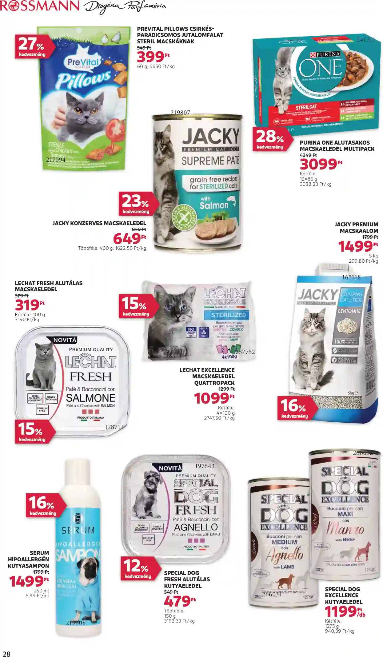 Rossmann akciós újság 43. hét (23 oldal)