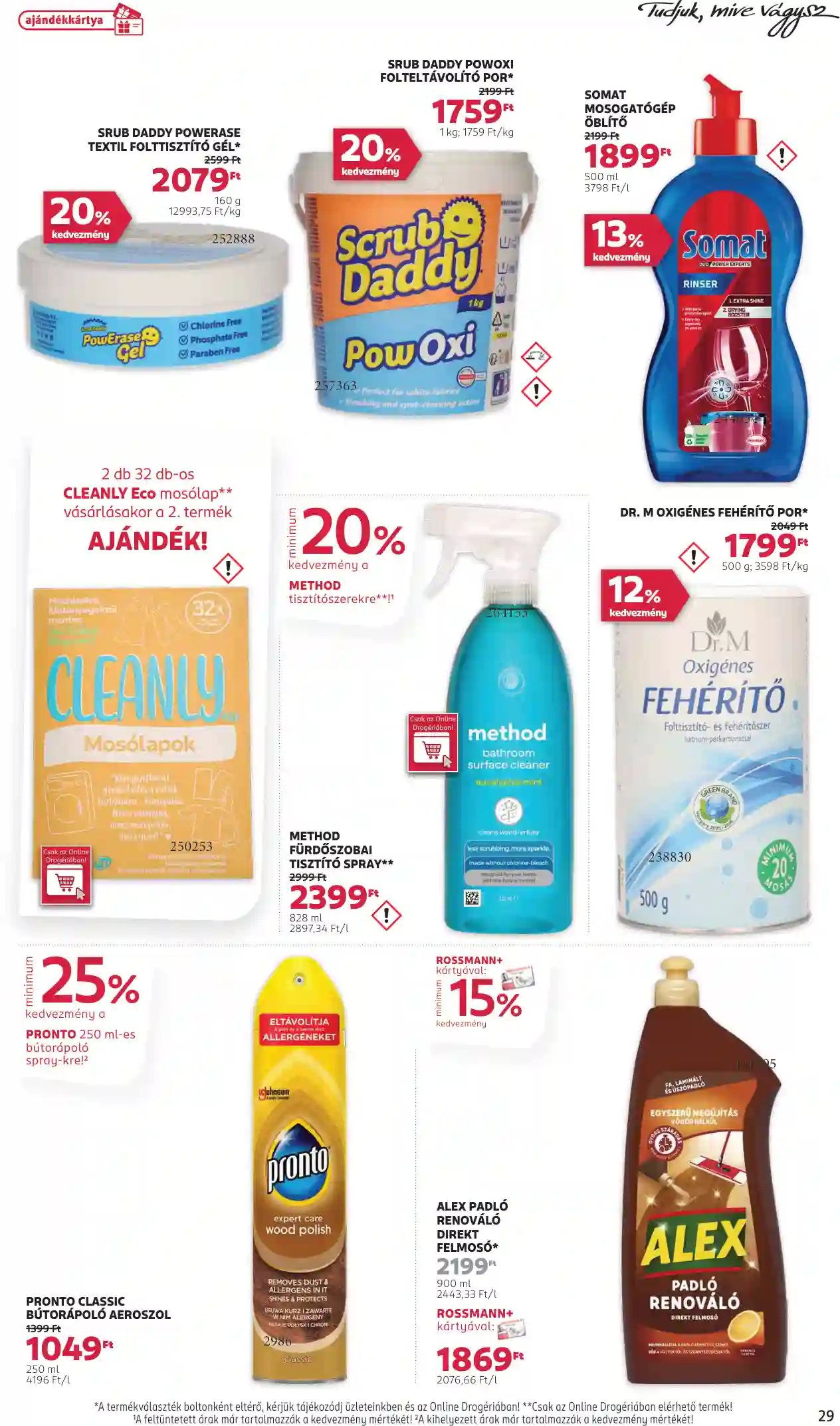 Rossmann akciós újság 43. hét (25 oldal)