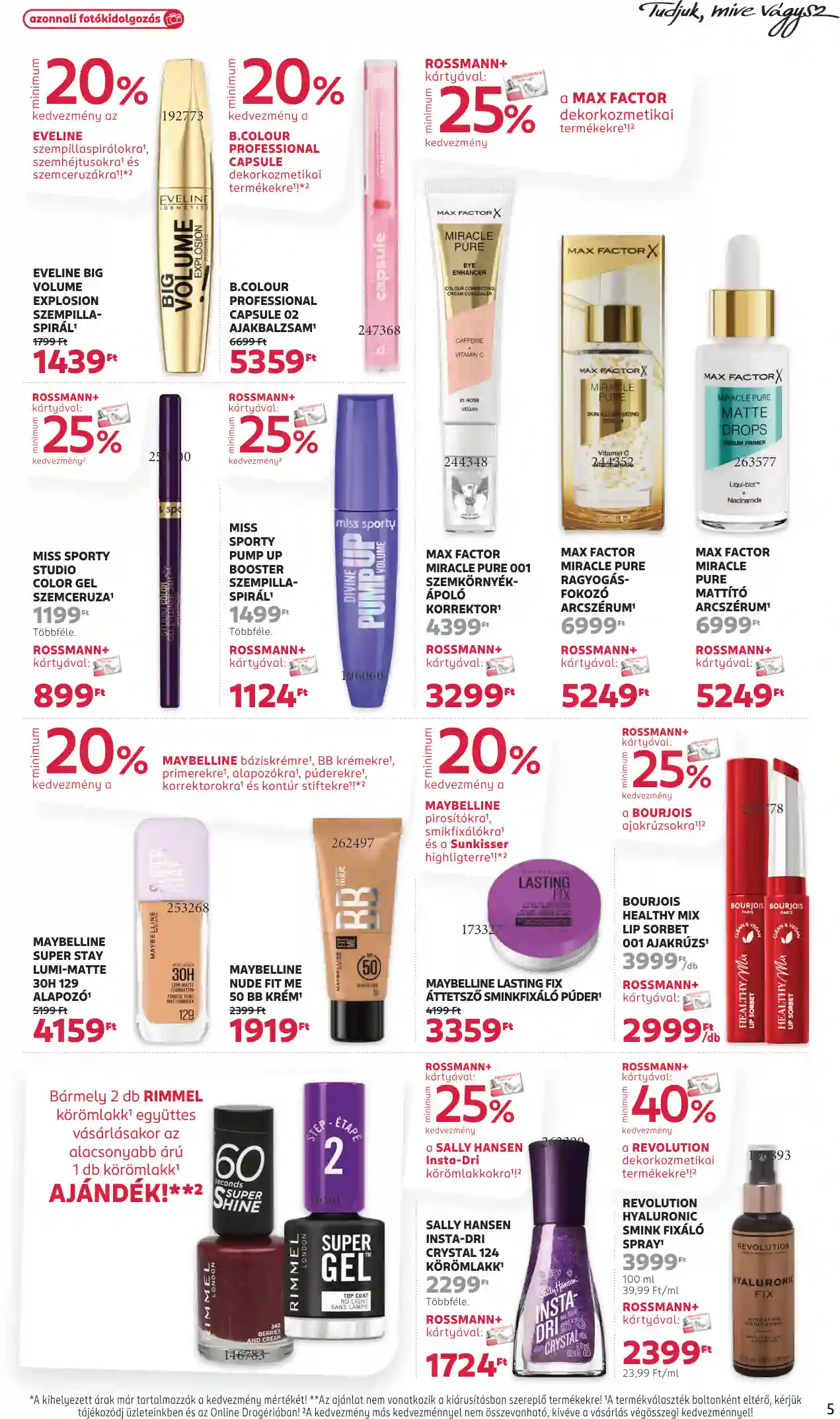 Rossmann akciós újság 43. hét (34 oldal)