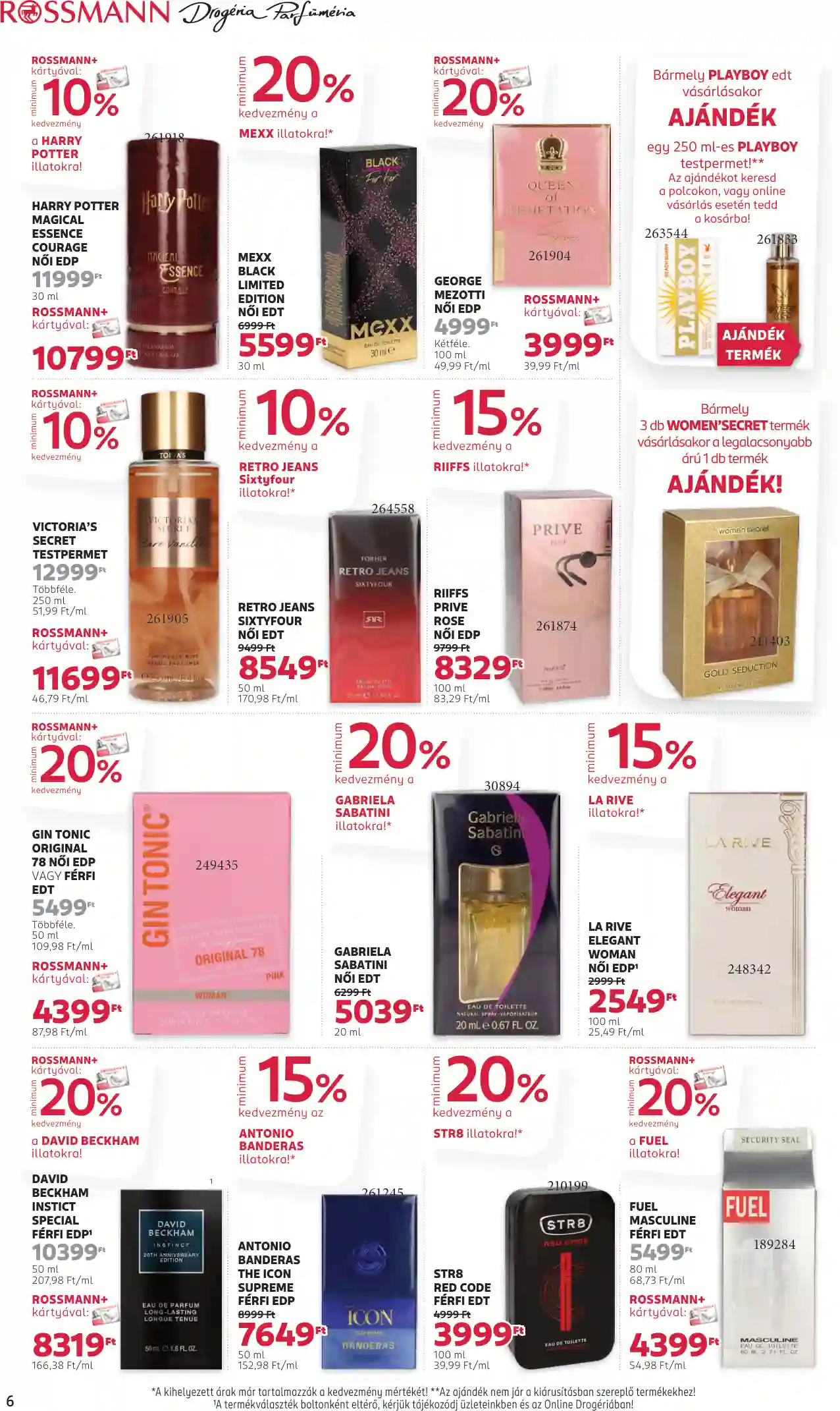 Rossmann akciós újság 43. hét (35 oldal)