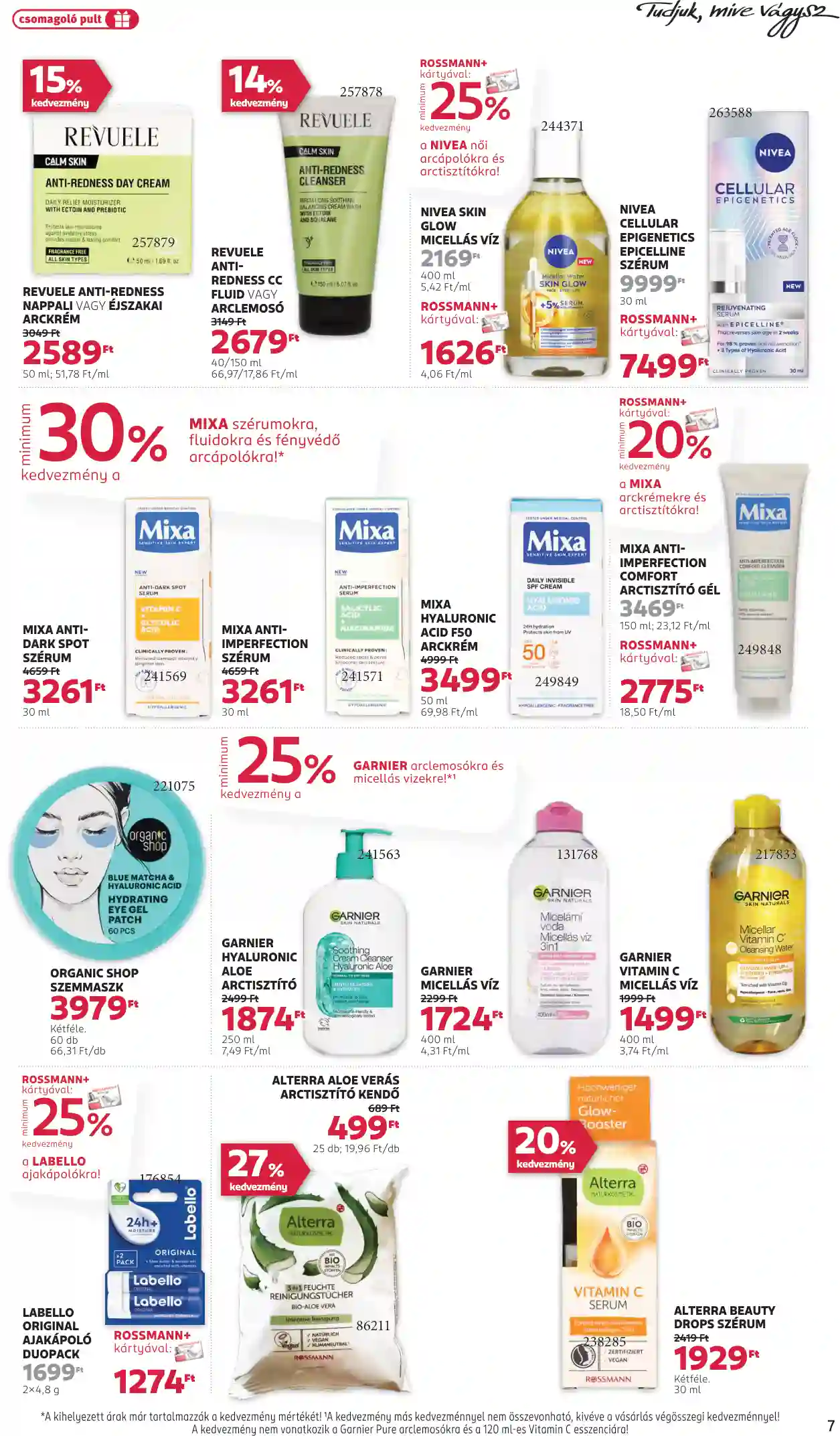 Rossmann akciós újság 43. hét (36 oldal)