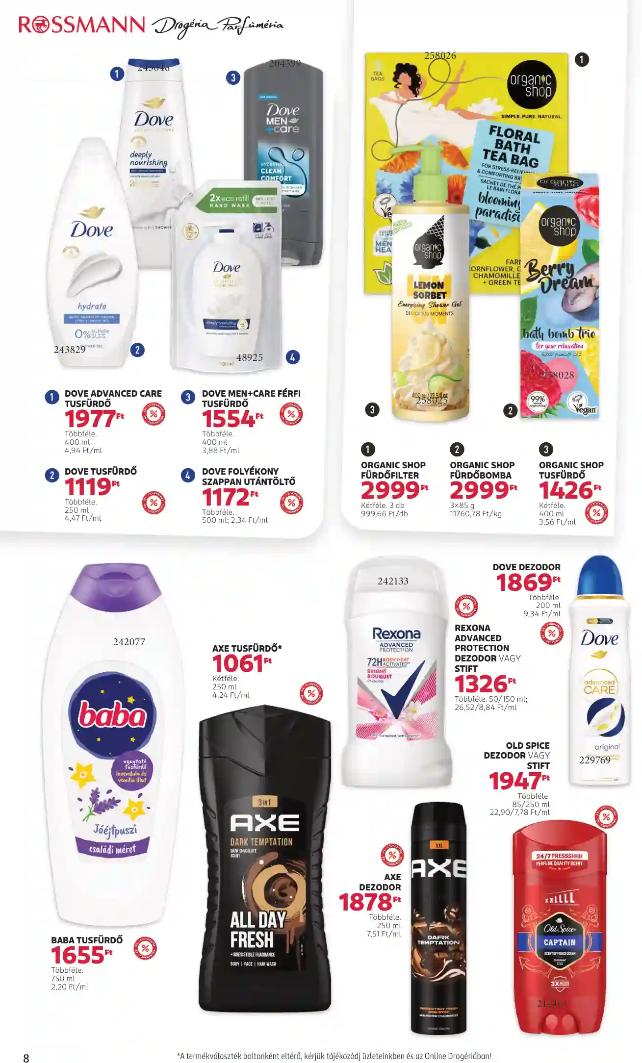 Rossmann akciós újság 43. hét (37 oldal)
