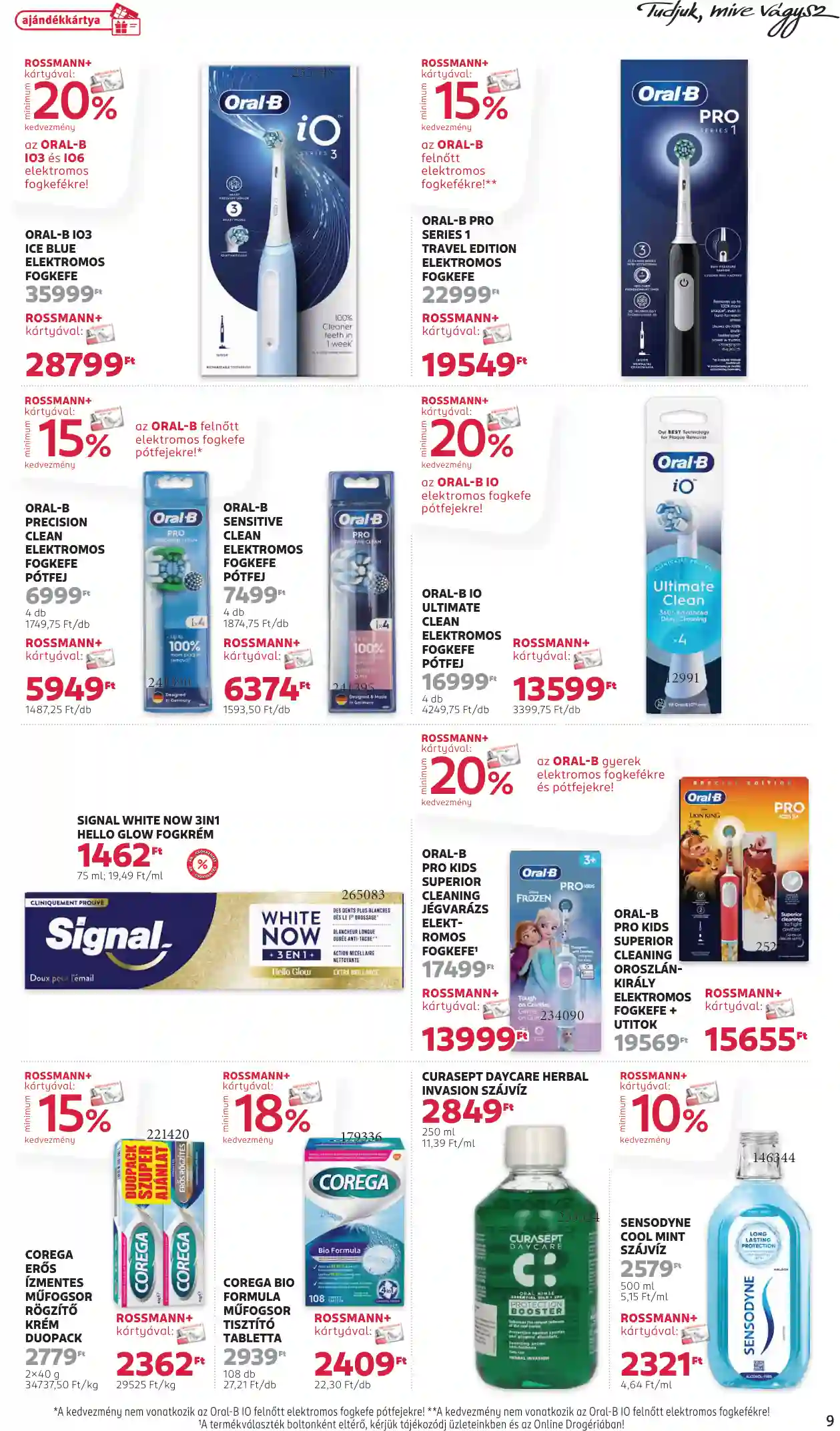Rossmann akciós újság 43. hét (38 oldal)