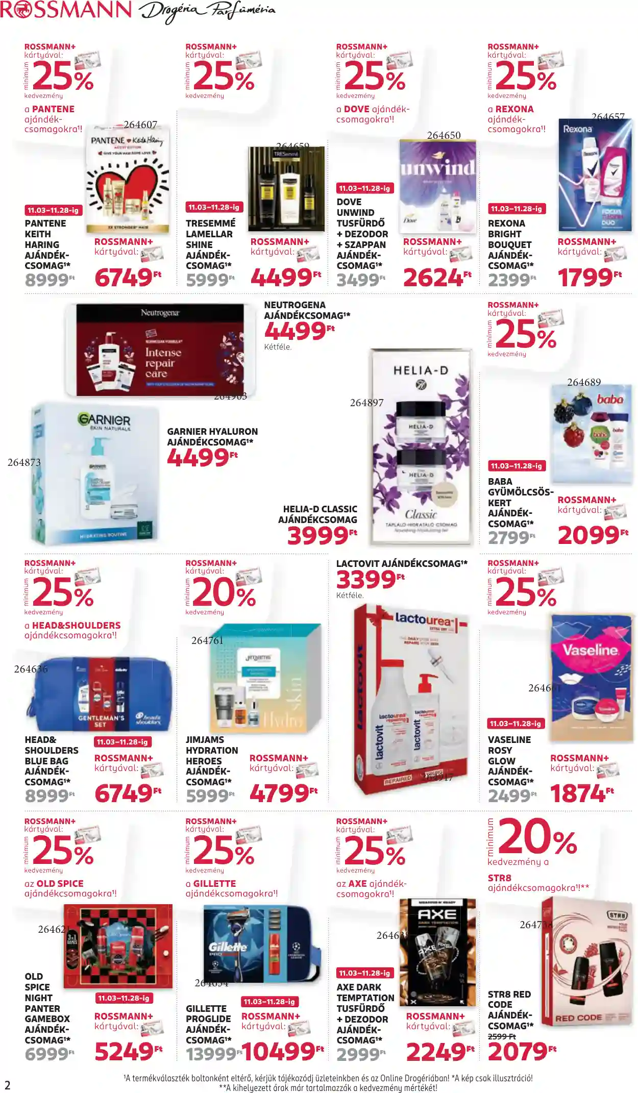 Rossmann akciós újság 45. hét (2 oldal)
