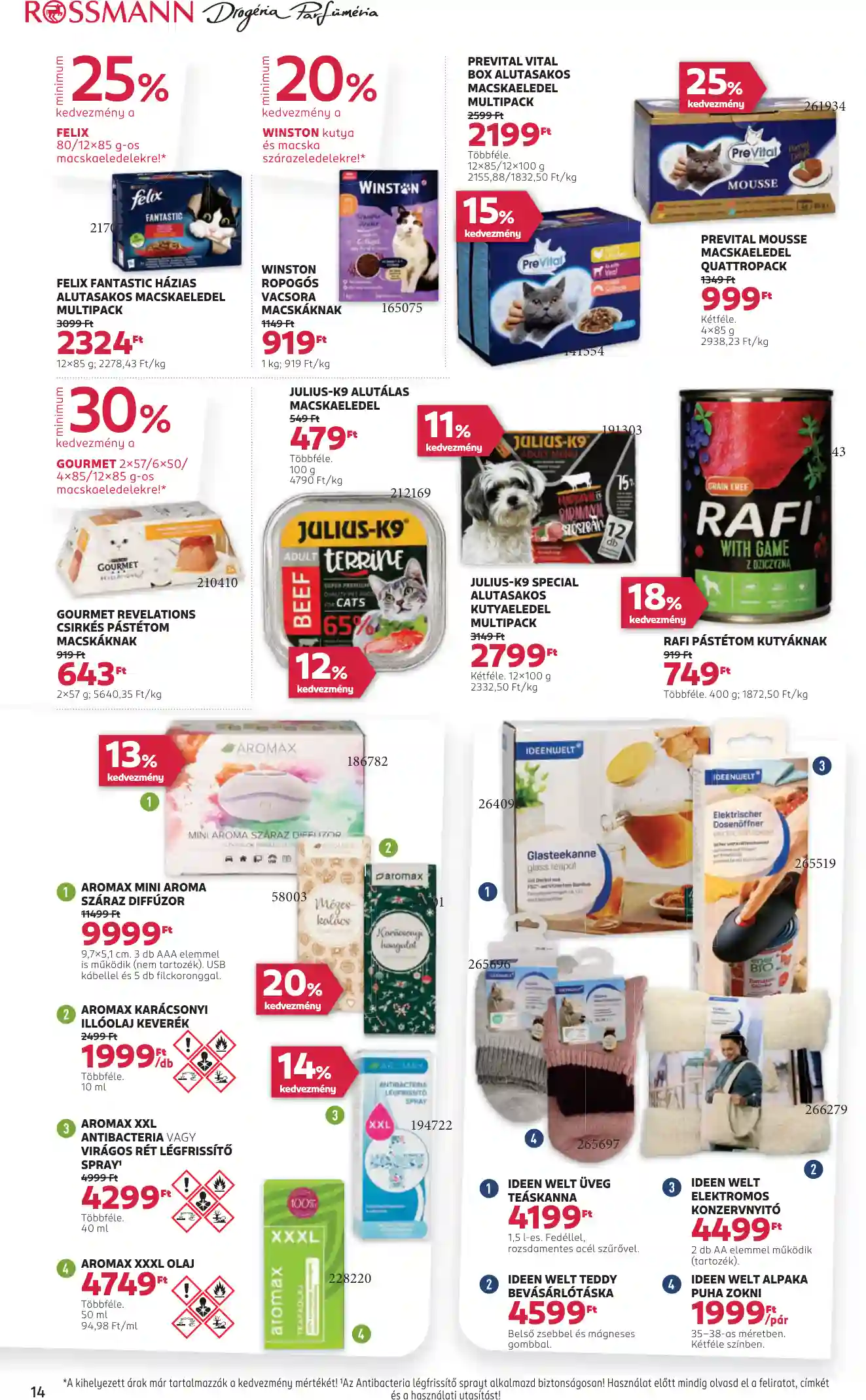 Rossmann akciós újság 45. hét (8 oldal)