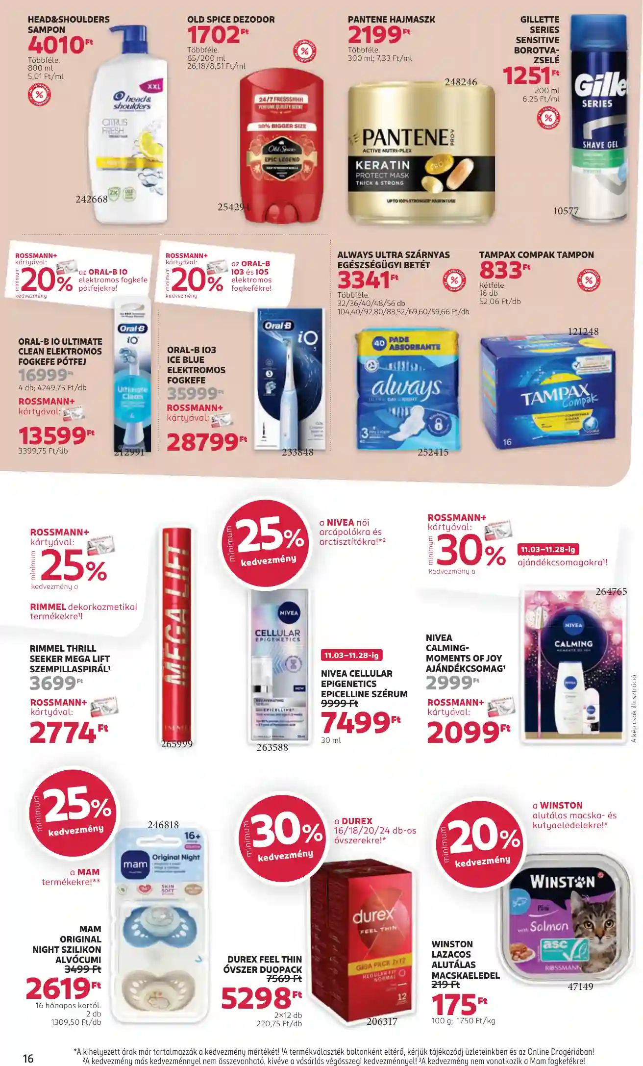 Rossmann akciós újság 45. hét (10 oldal)