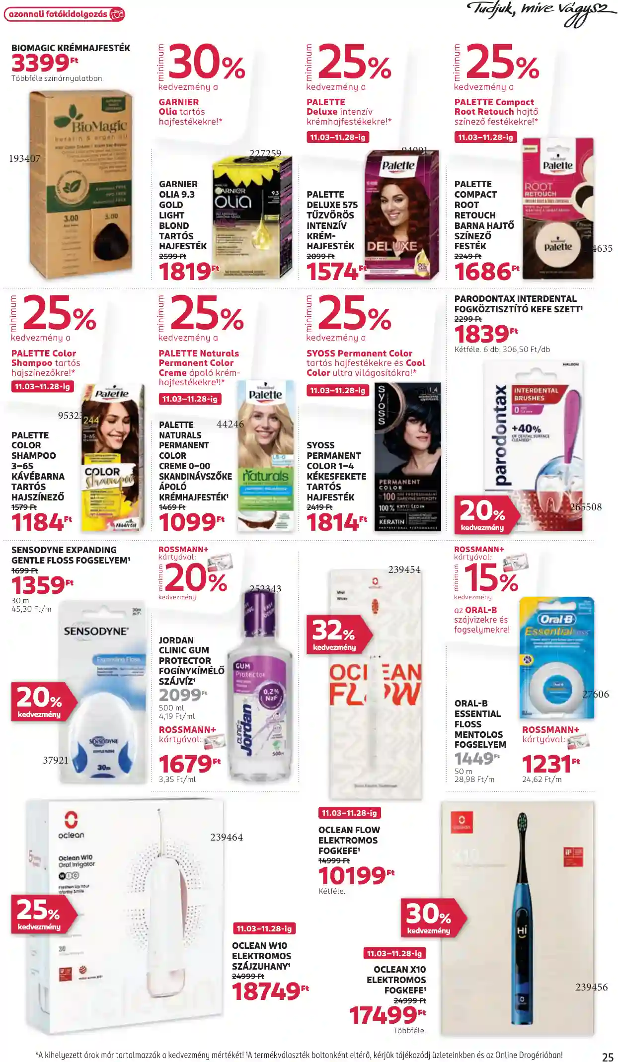 Rossmann akciós újság 45. hét (20 oldal)