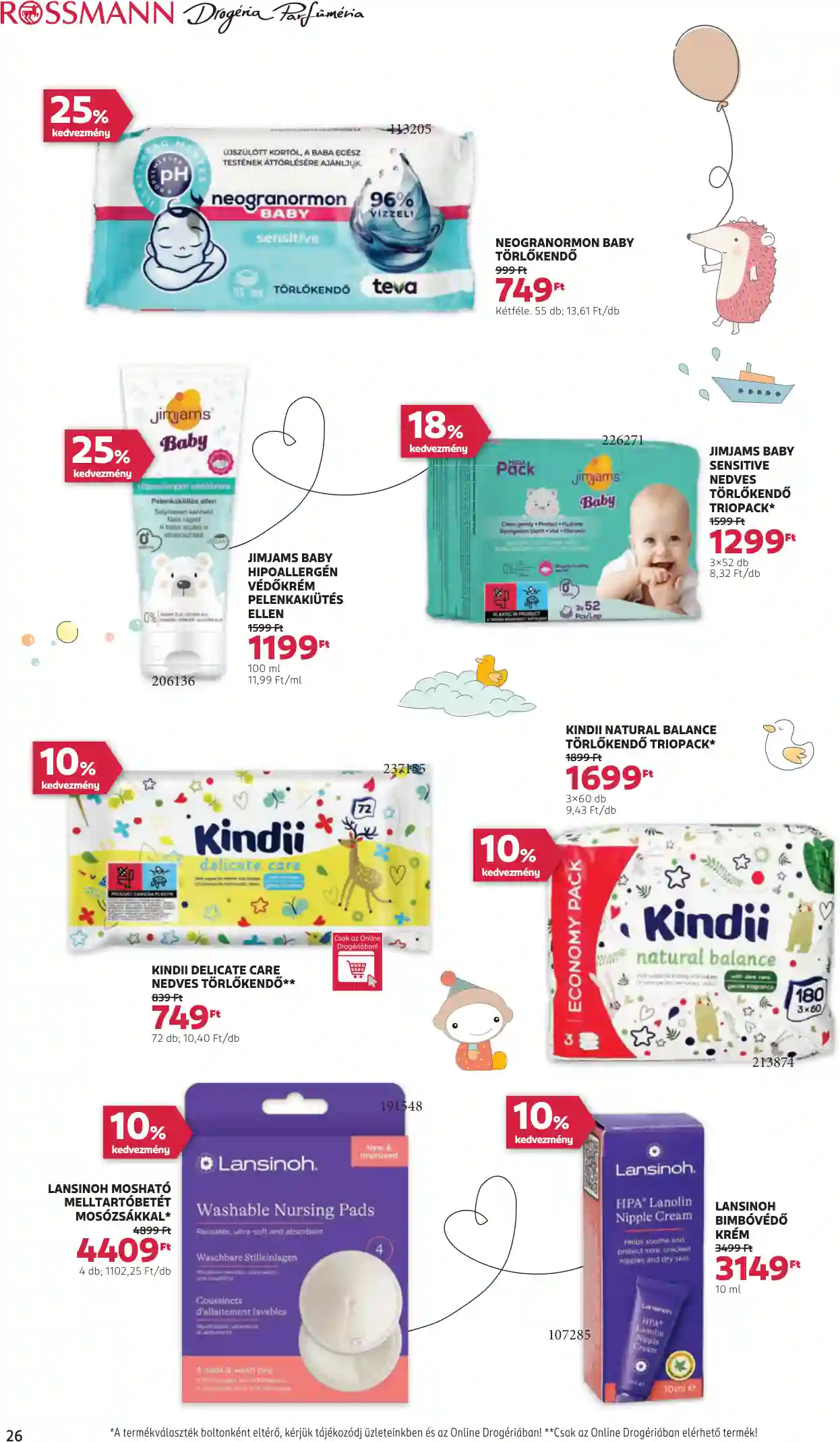Rossmann akciós újság 45. hét (21 oldal)