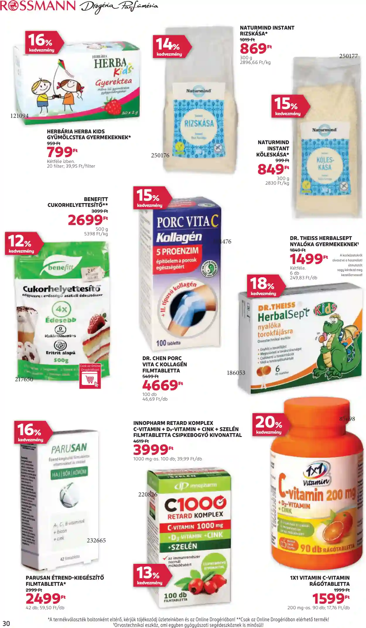 Rossmann akciós újság 45. hét (26 oldal)