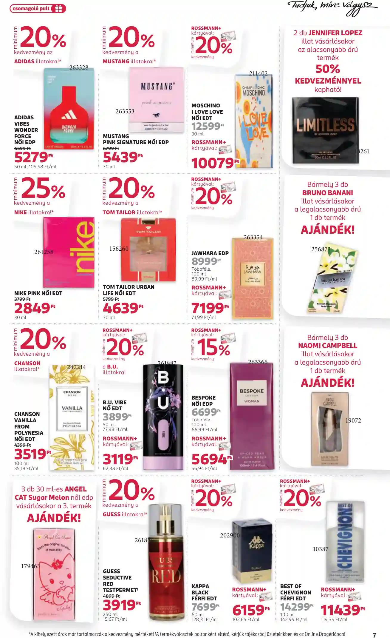 Rossmann akciós újság 45. hét (36 oldal)