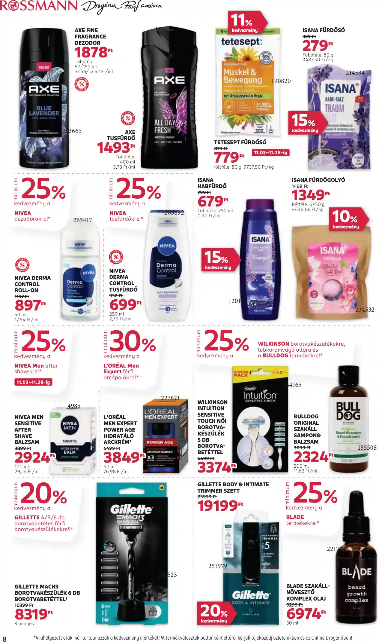 Rossmann akciós újság 45. hét (37 oldal)