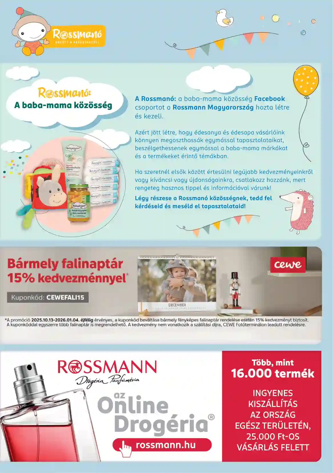 Rossmann akciós újság 46. hét (3 oldal)