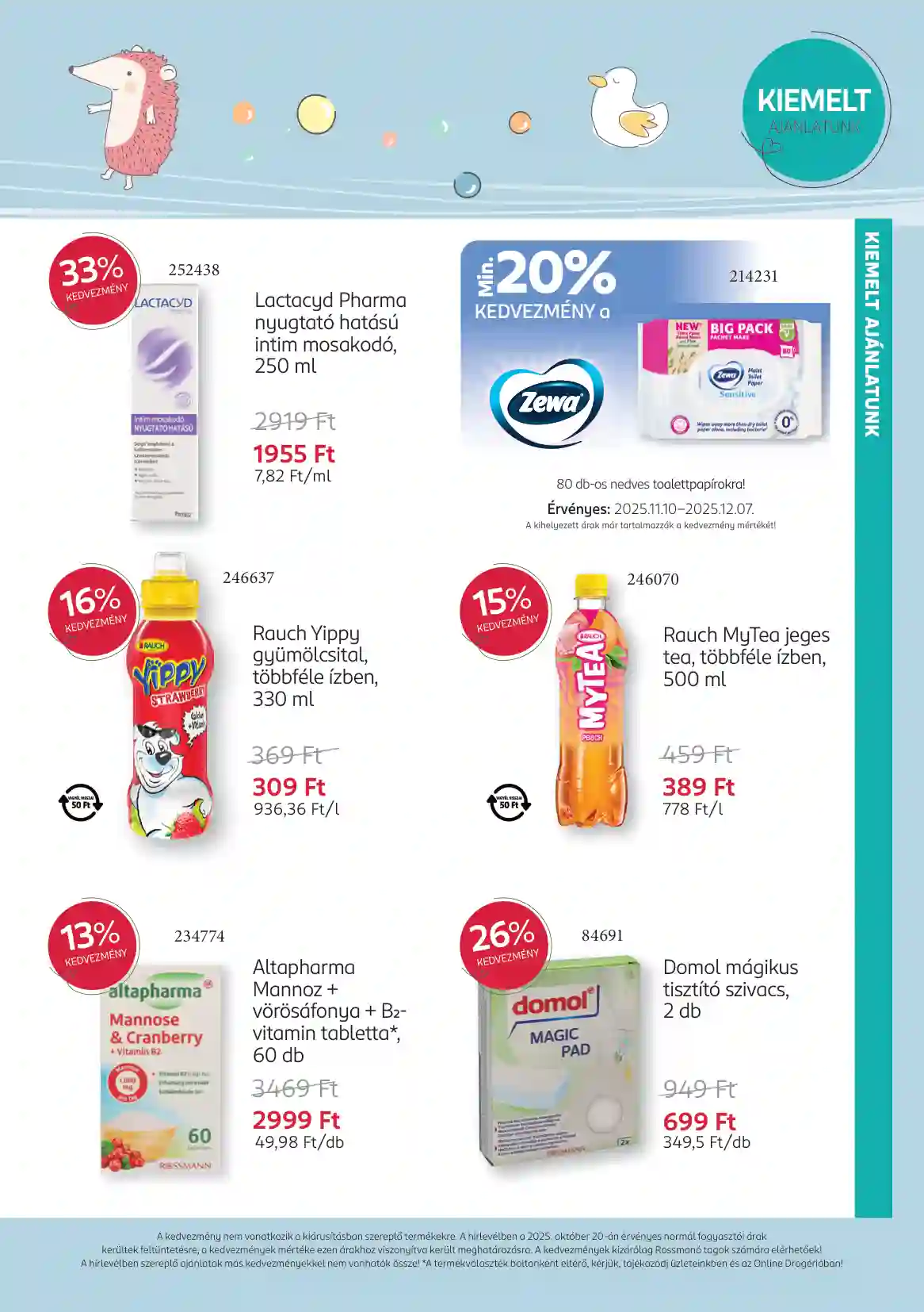 Rossmann akciós újság 46. hét (5 oldal)