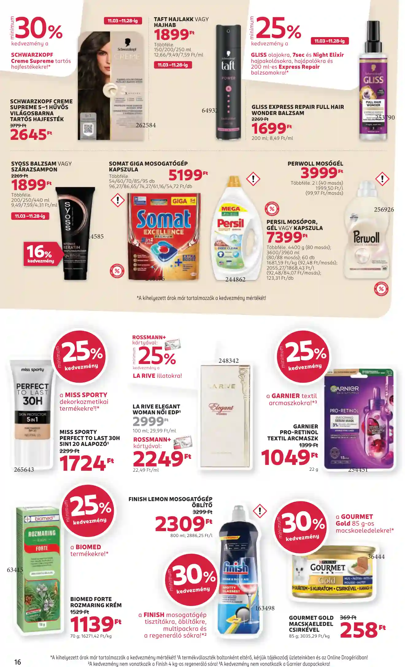 Rossmann akciós újság 47. hét (10 oldal)