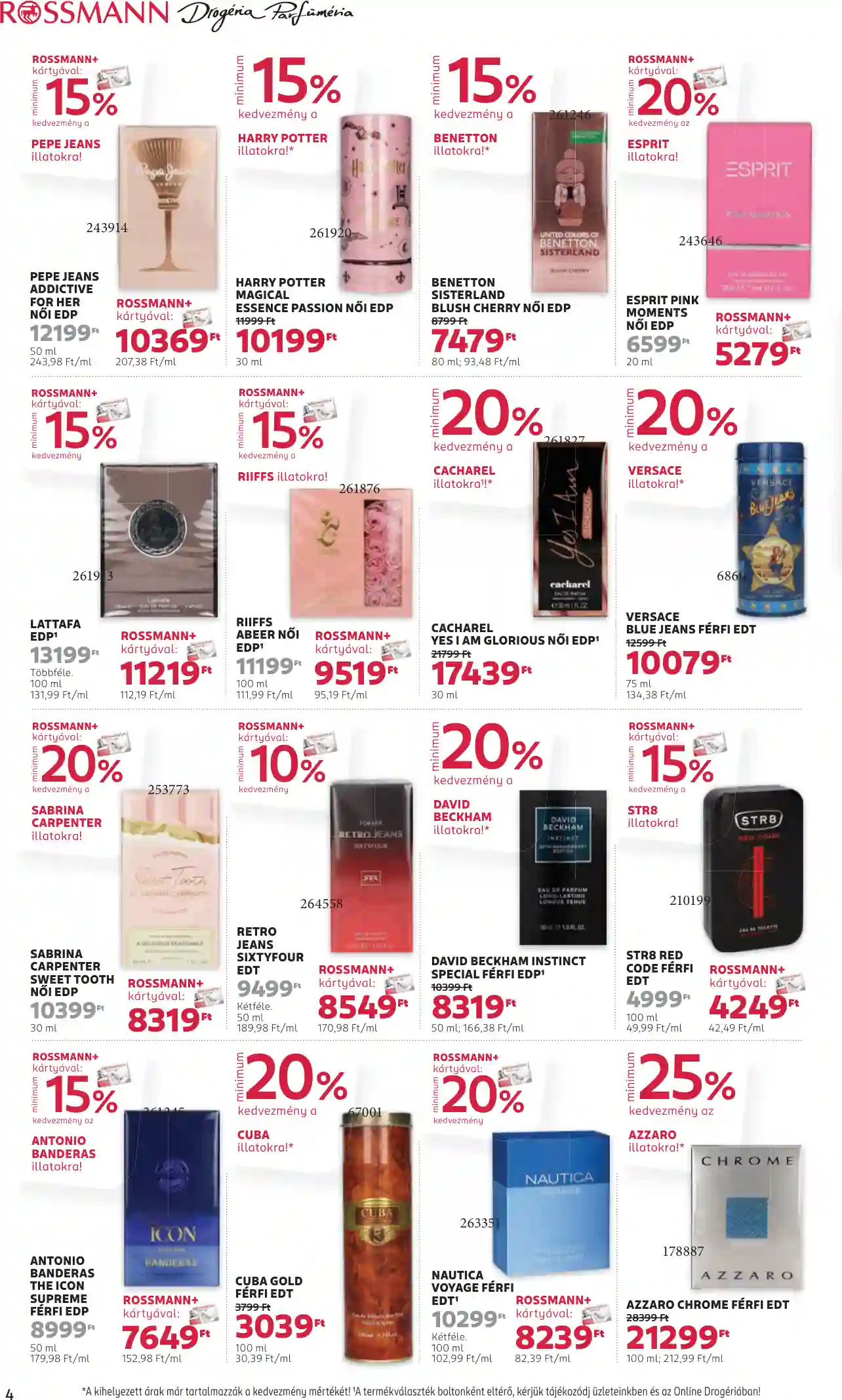 Rossmann akciós újság 47. hét (24 oldal)