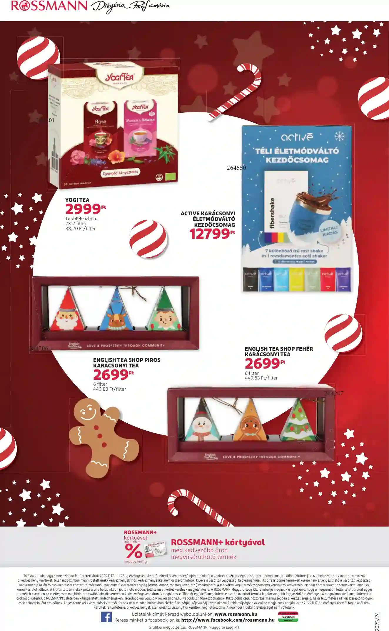 Rossmann akciós újság 47. hét (30 oldal)