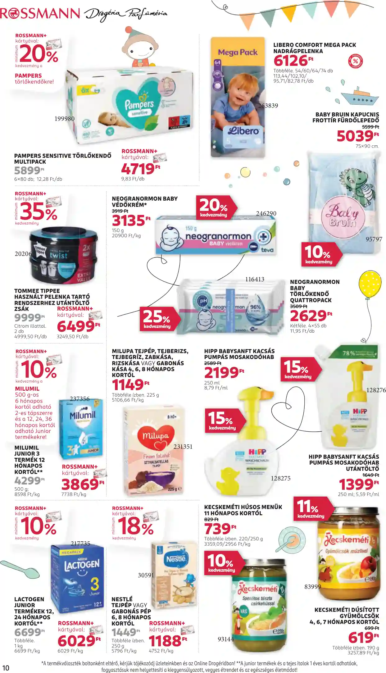 Rossmann akciós újság 47. hét (4 oldal)