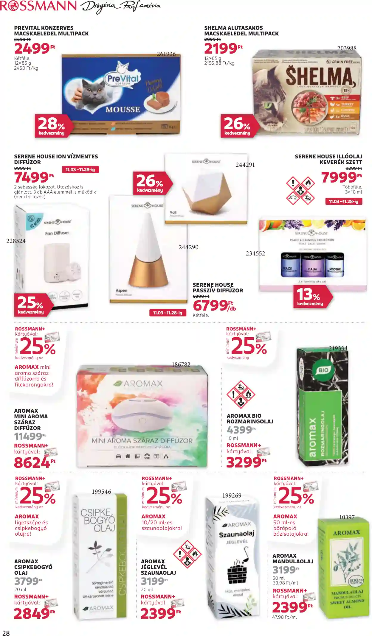 Rossmann akciós újság 47. hét (26 oldal)