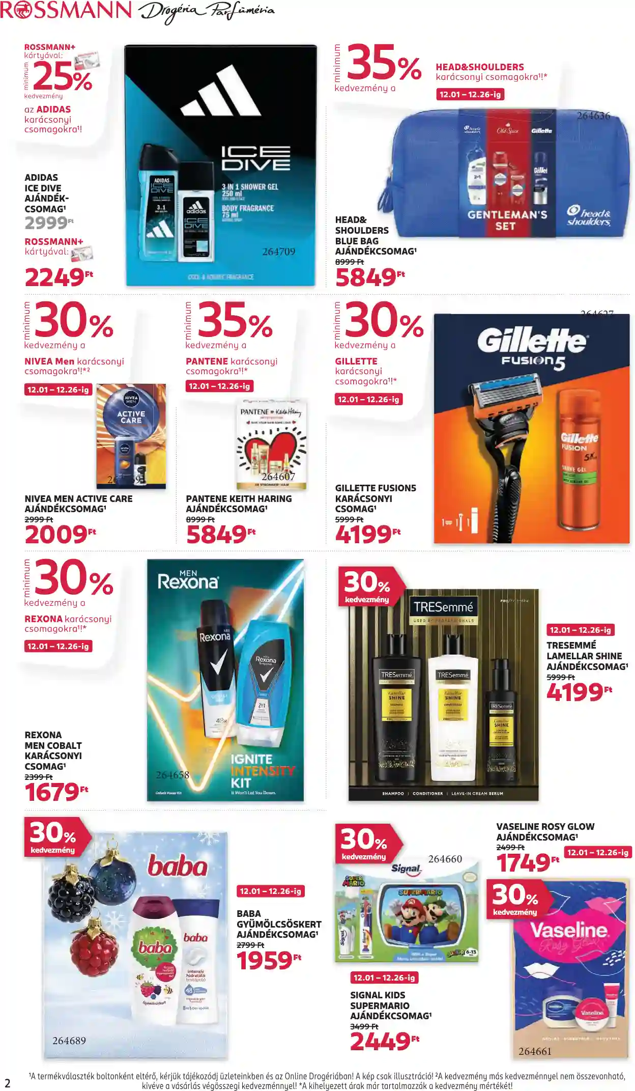 Rossmann akciós újság 49. hét (2 oldal)
