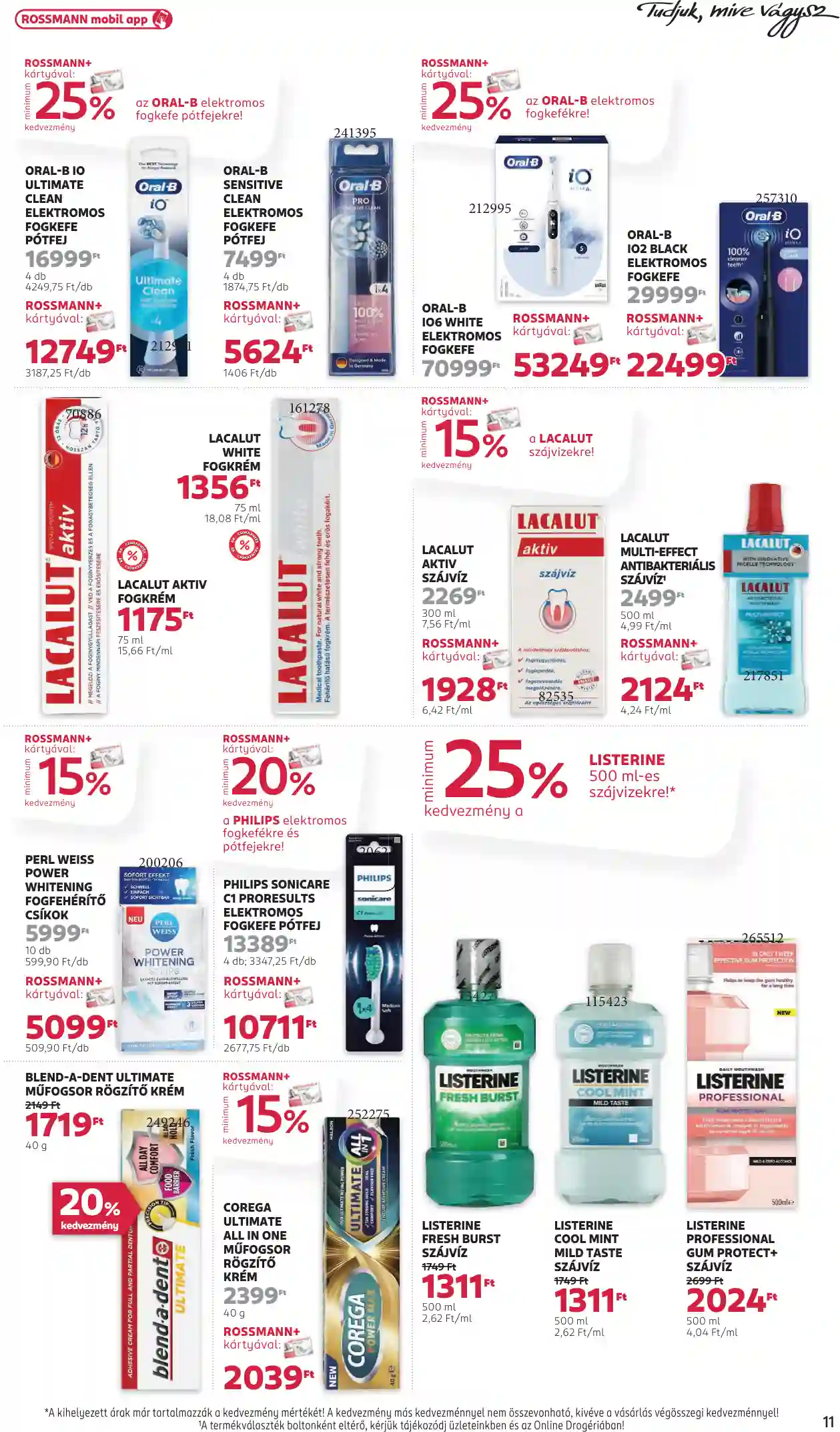 Rossmann akciós újság 49. hét (5 oldal)
