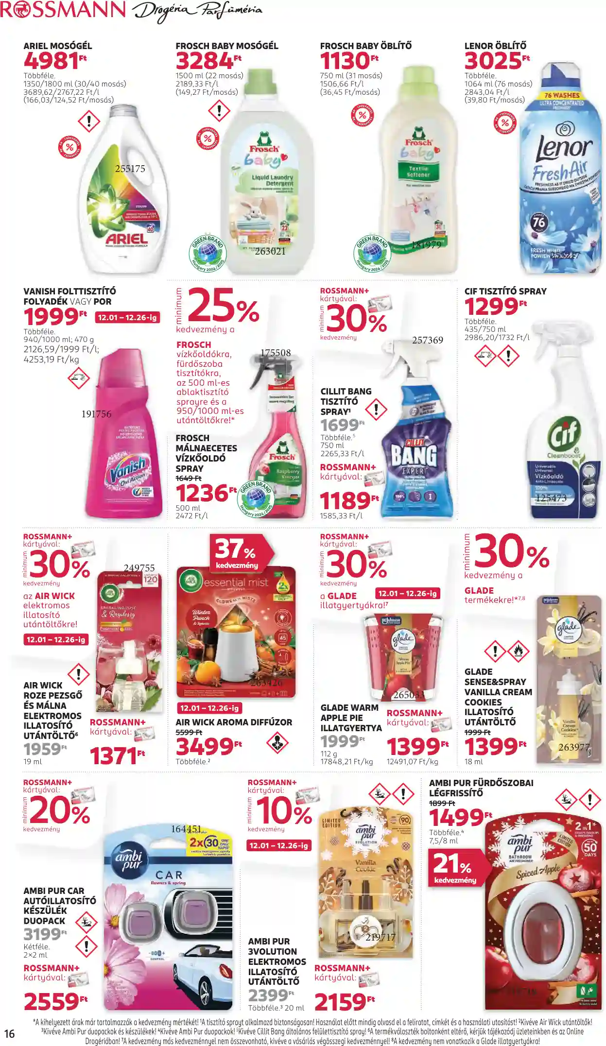 Rossmann akciós újság 49. hét (10 oldal)