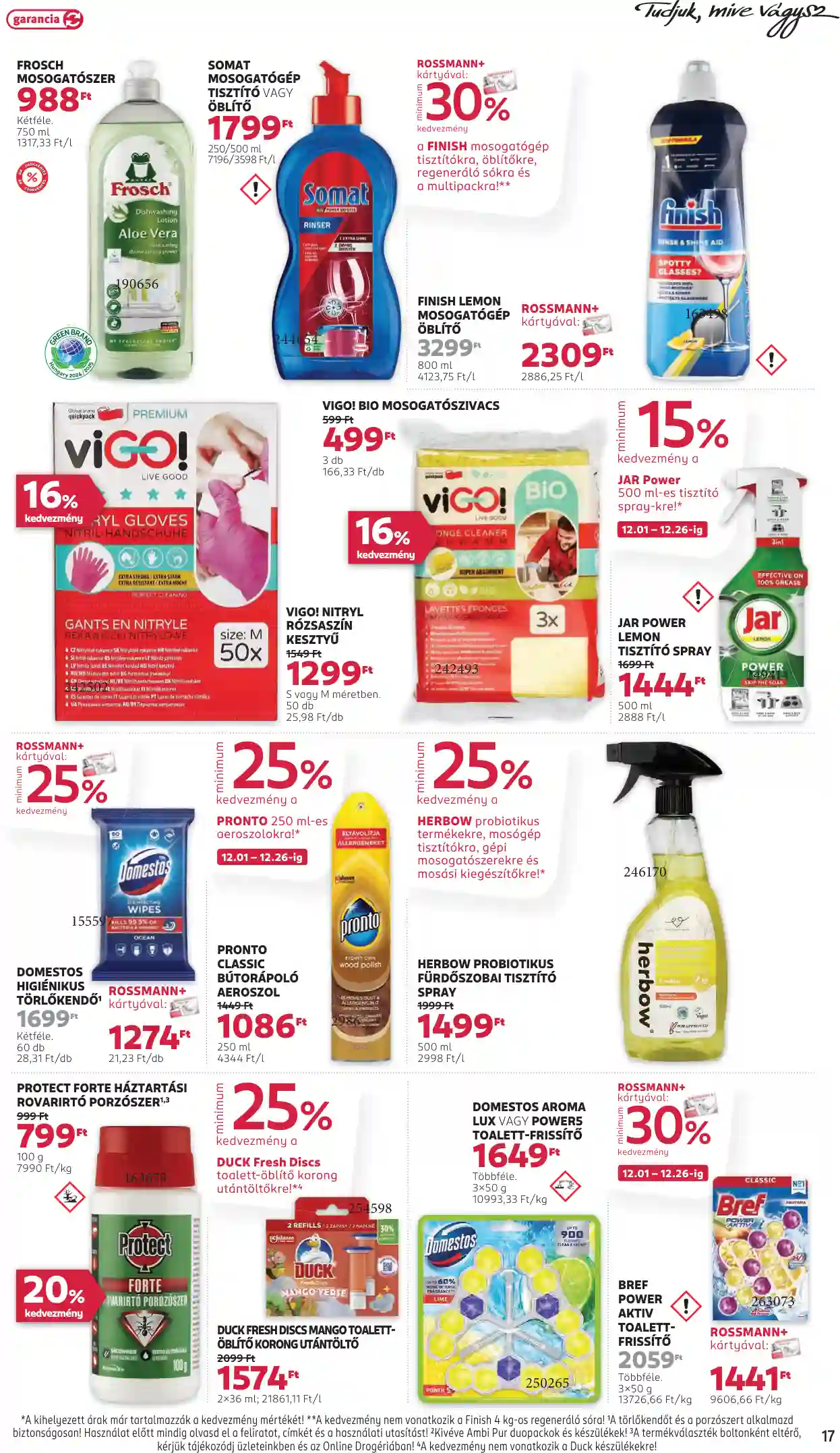 Rossmann akciós újság 49. hét (11 oldal)