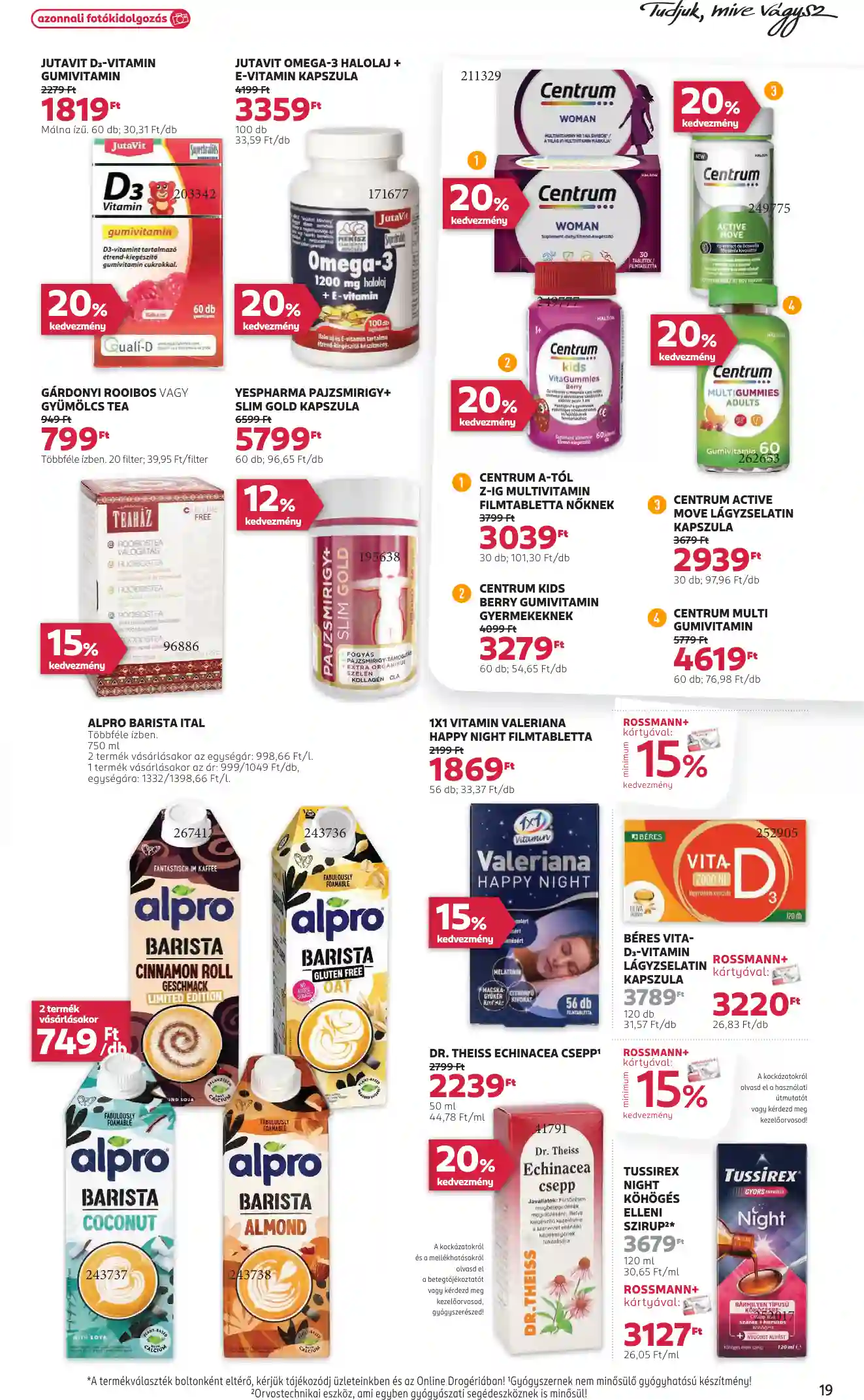 Rossmann akciós újság 49. hét (14 oldal)
