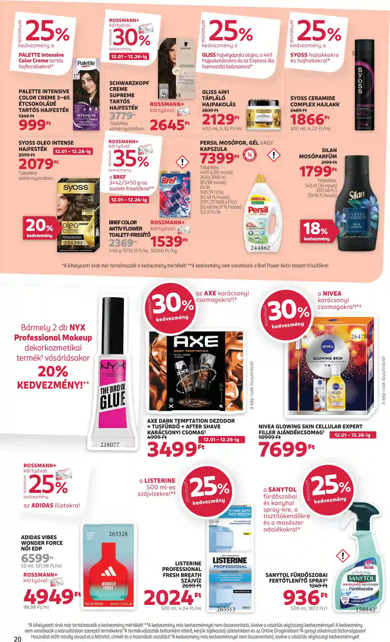 Rossmann akciós újság 49. hét (15 oldal)